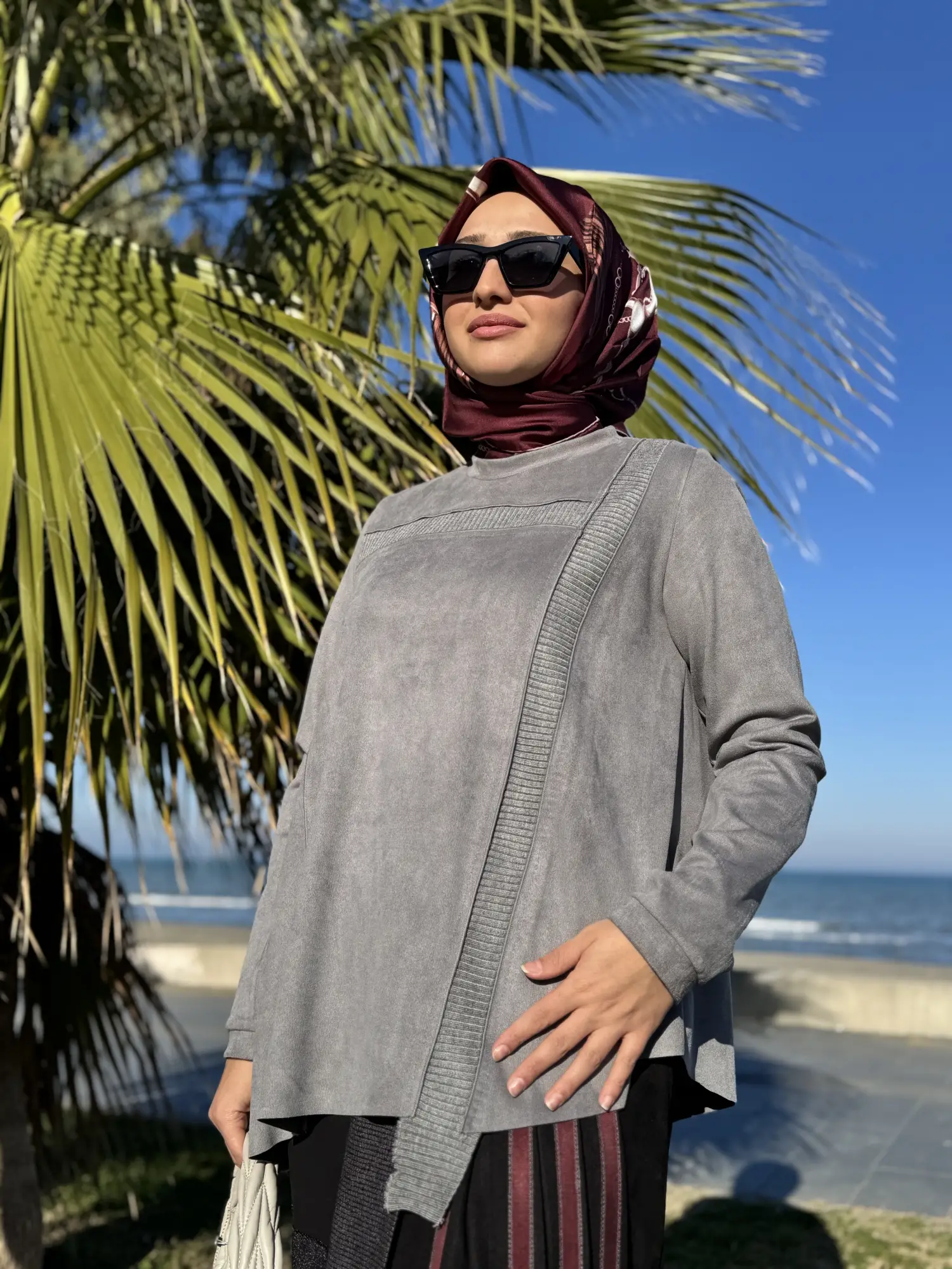 Misswhence Süet Tunik 36022