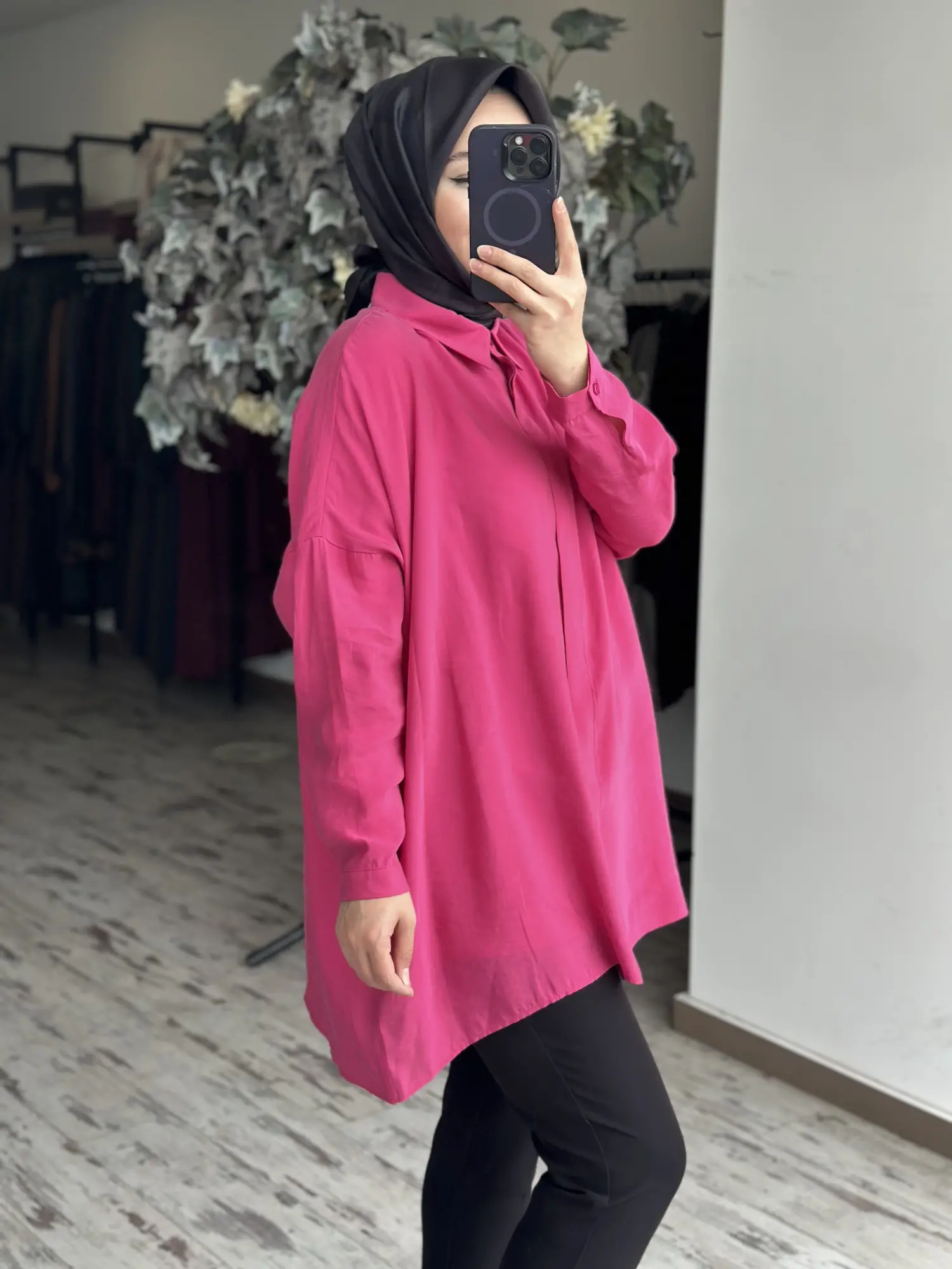 QooQ Store Yarasa Kol Gömlek 26SS233