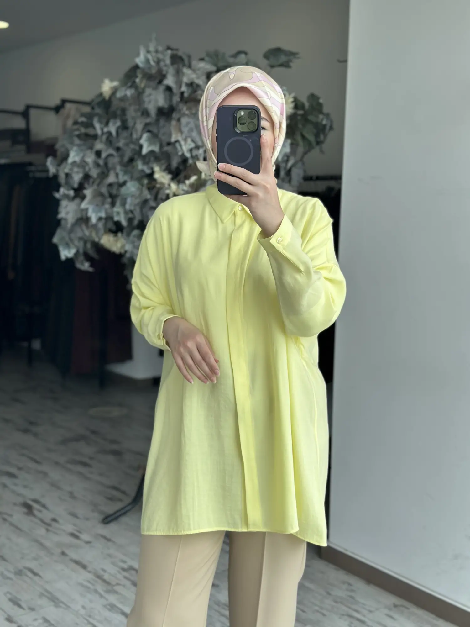 QooQ Store Yarasa Kol Gömlek 26SS233