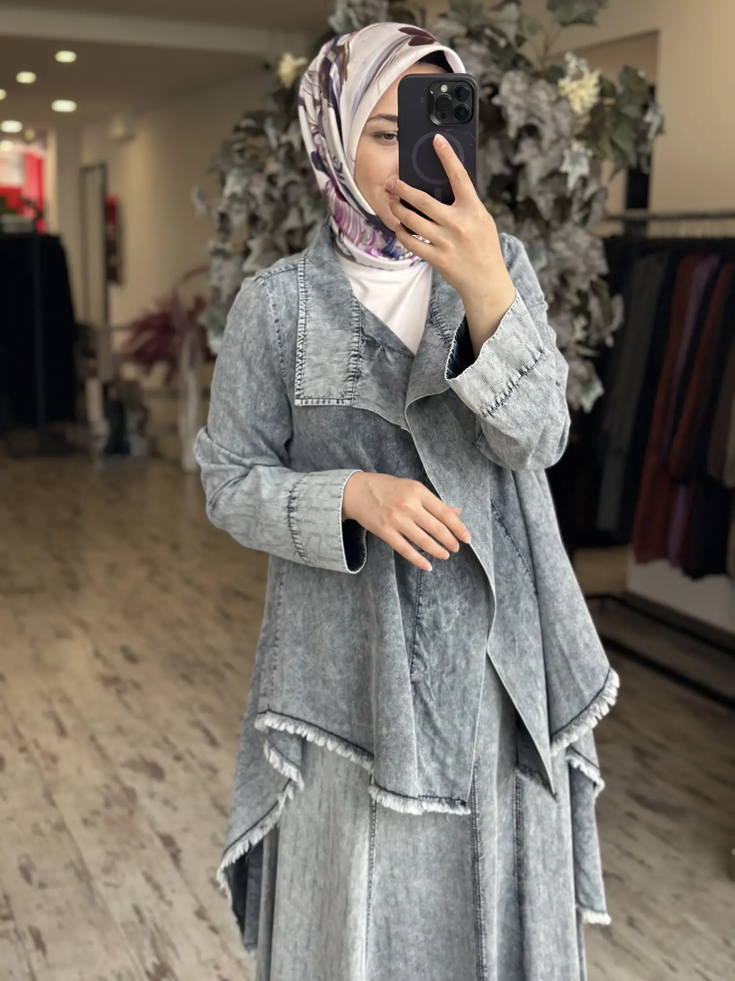 Kahma Tencel Denim Kap