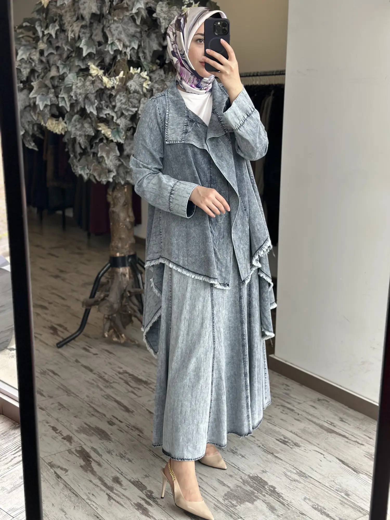 Kahma Tencel Denim Kap