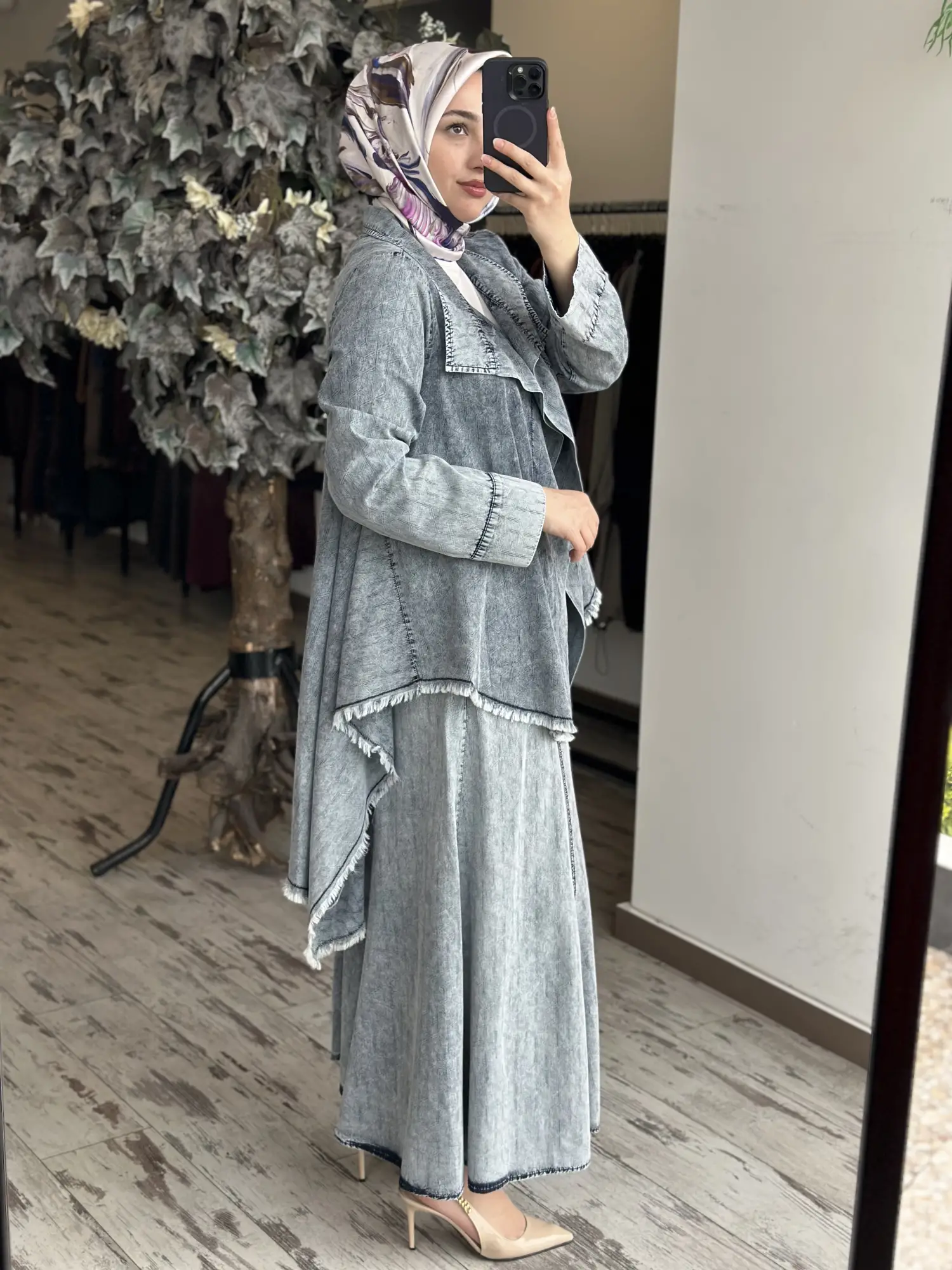 Kahma Tencel Denim Kap