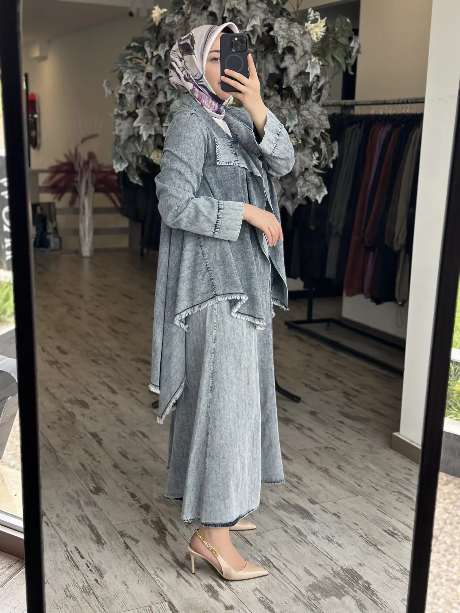 Kahma Tencel Denim Kap