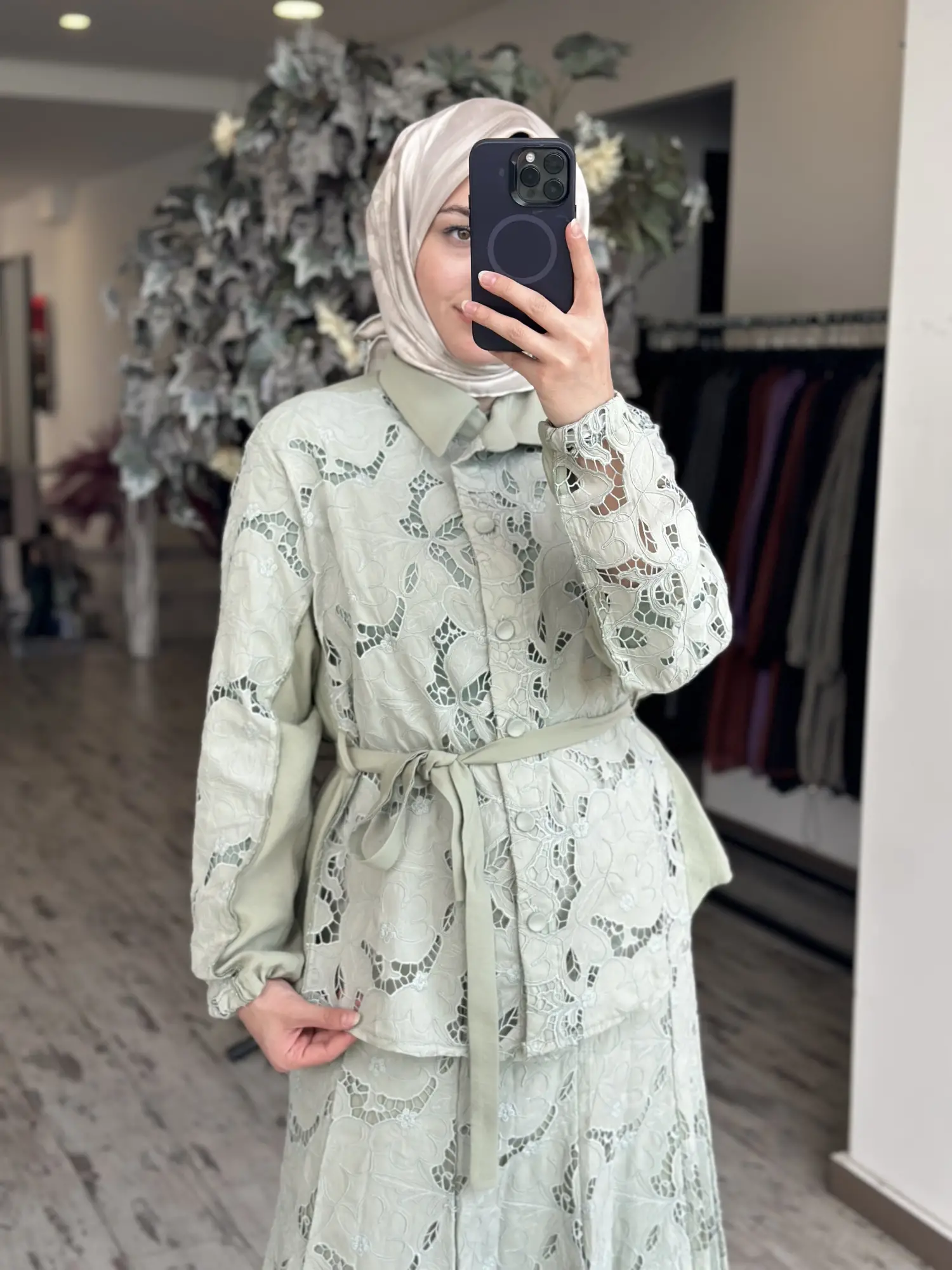 Misswhence Güpürlü 3 Lü Etekli Takım 39306