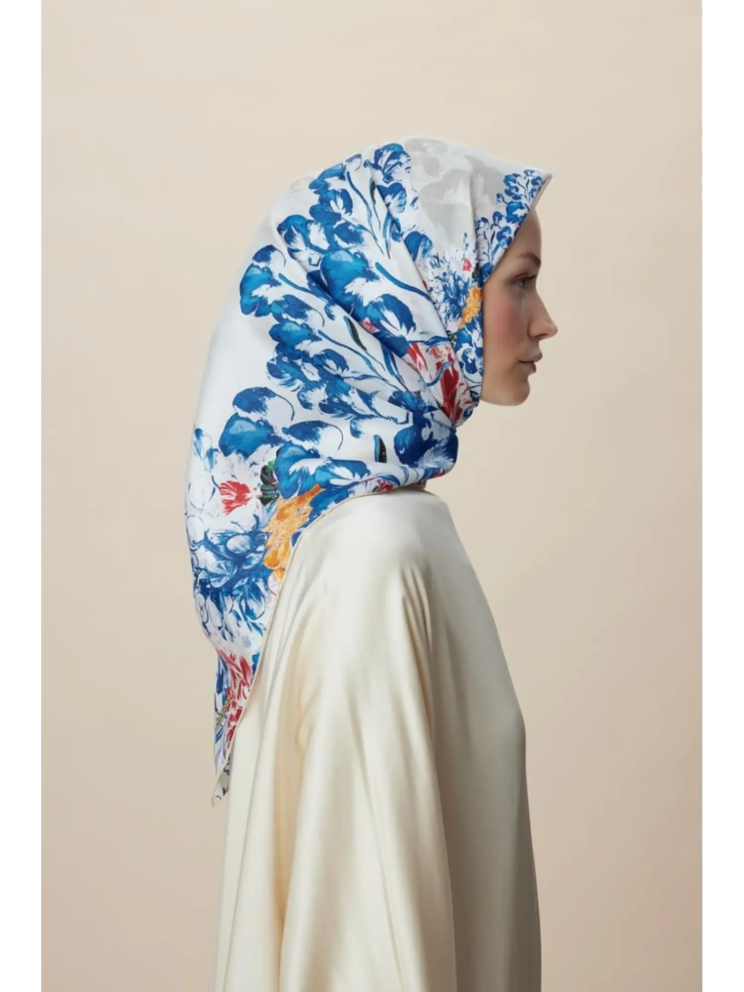 Maisa Larin 90X90 Twil İpek Eşarp