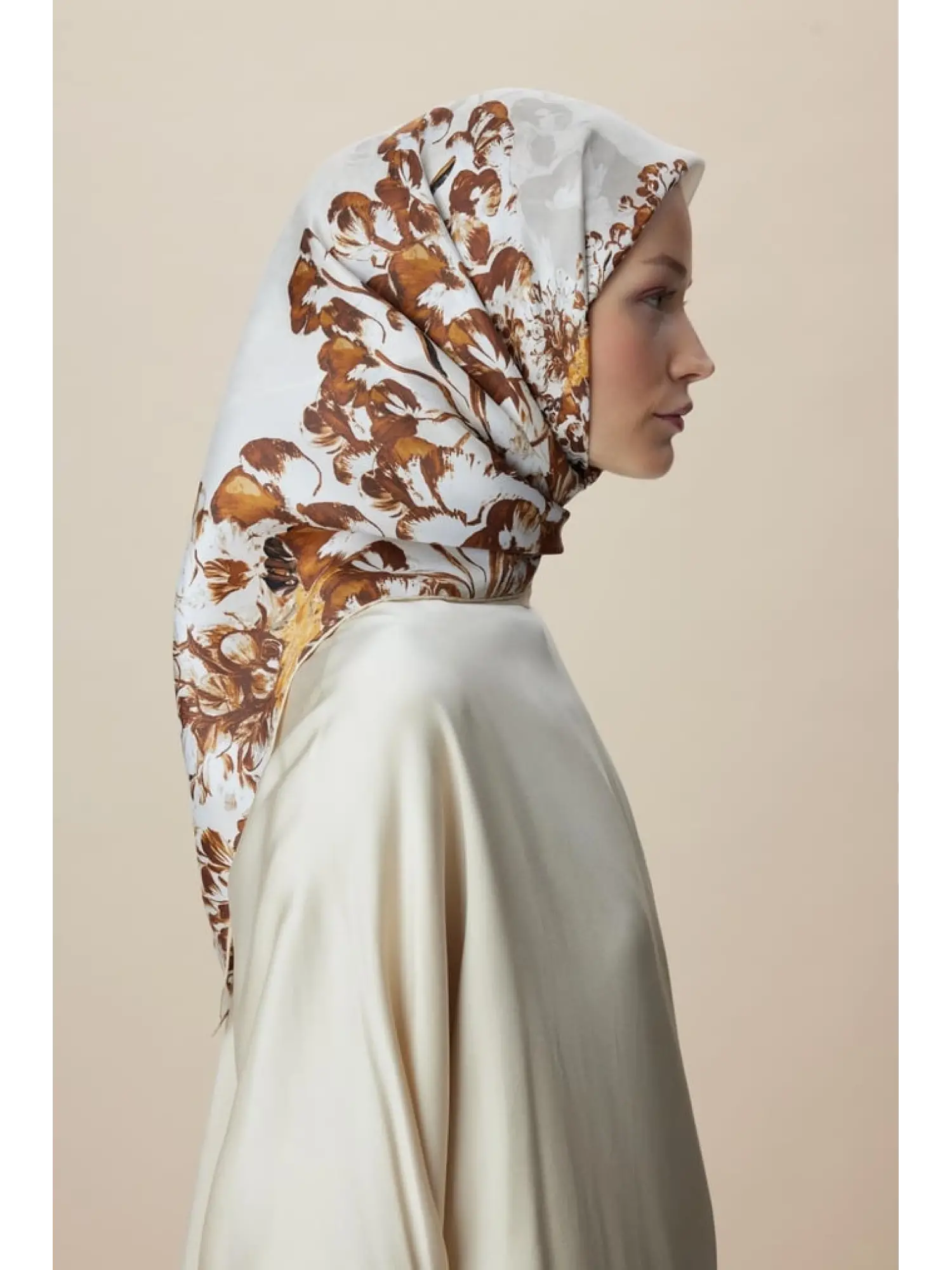 Maisa Larin 90X90 Twil İpek Eşarp