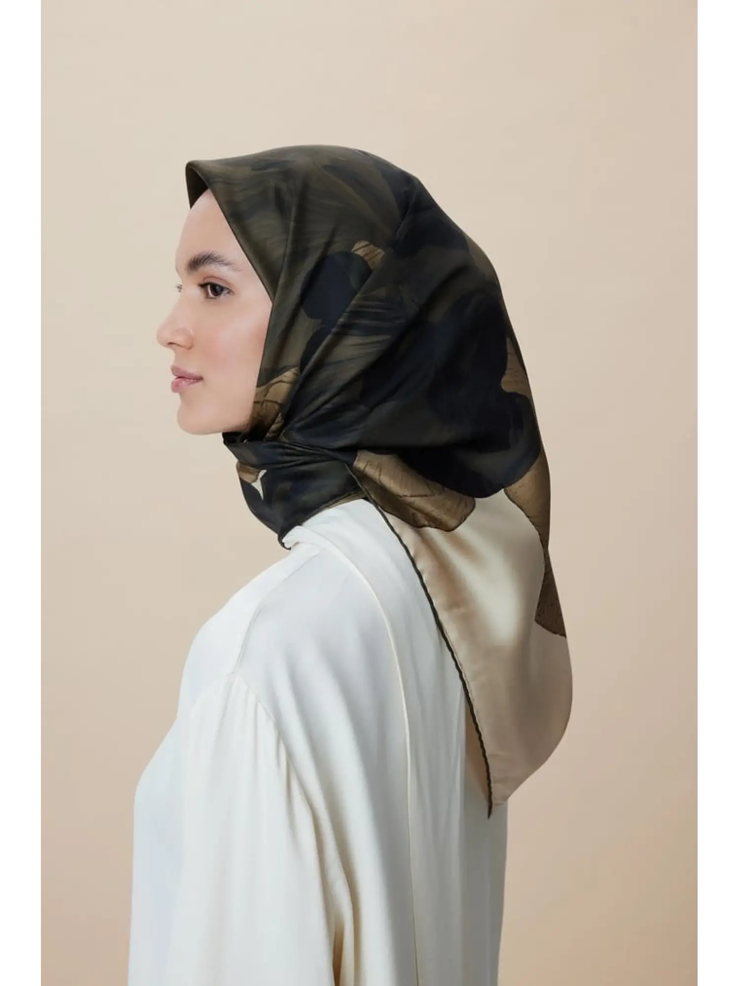 Maisa Nüve 90X90 Twil İpek Eşarp