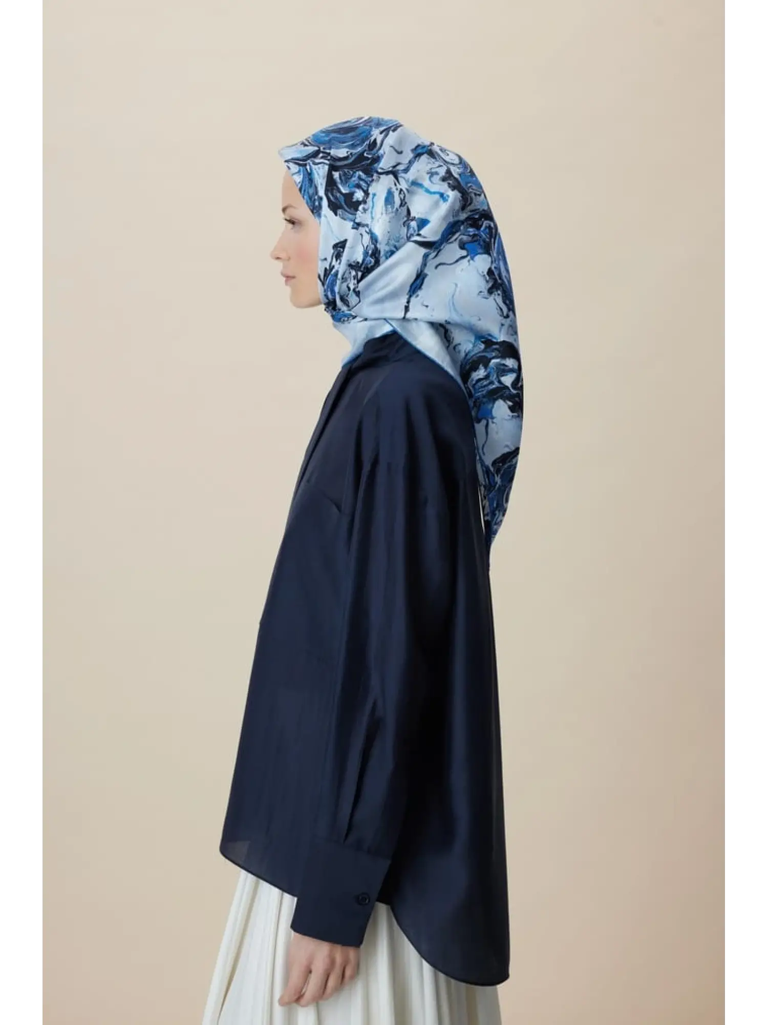 Maisa Düş 90X90 Twil İpek Eşarp