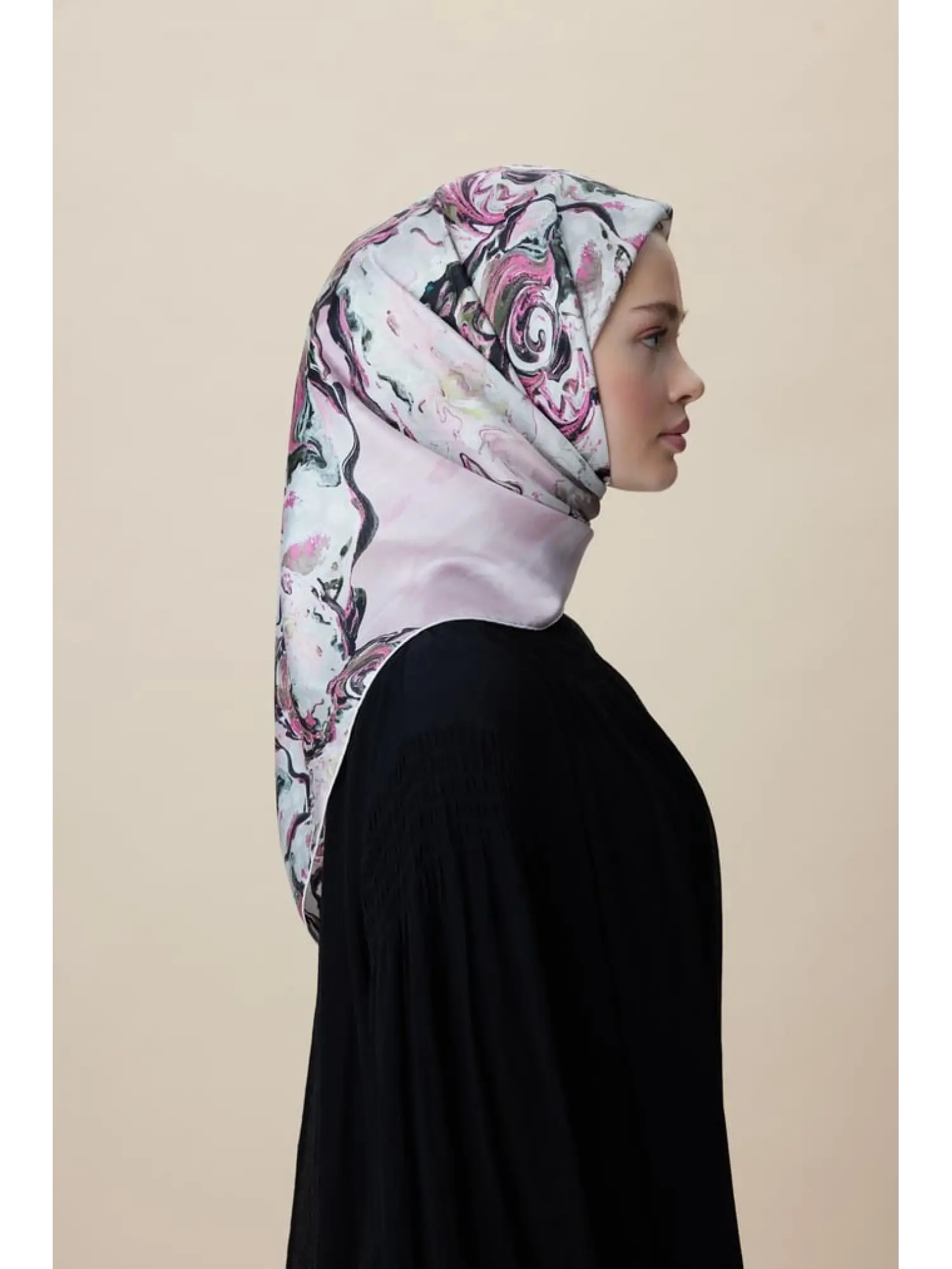 Maisa Düş 90X90 Twil İpek Eşarp