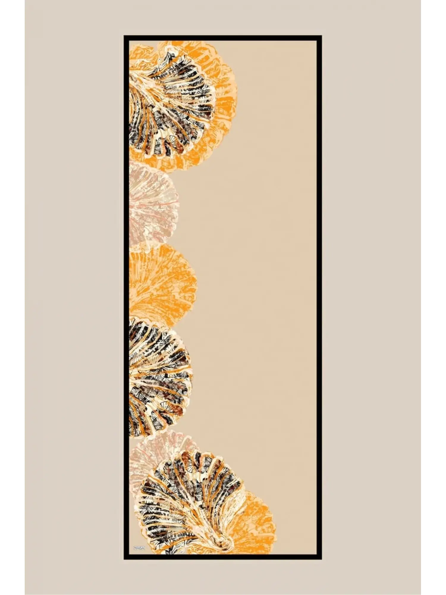 Maisa Sayra Krep İpek Şal 70x190