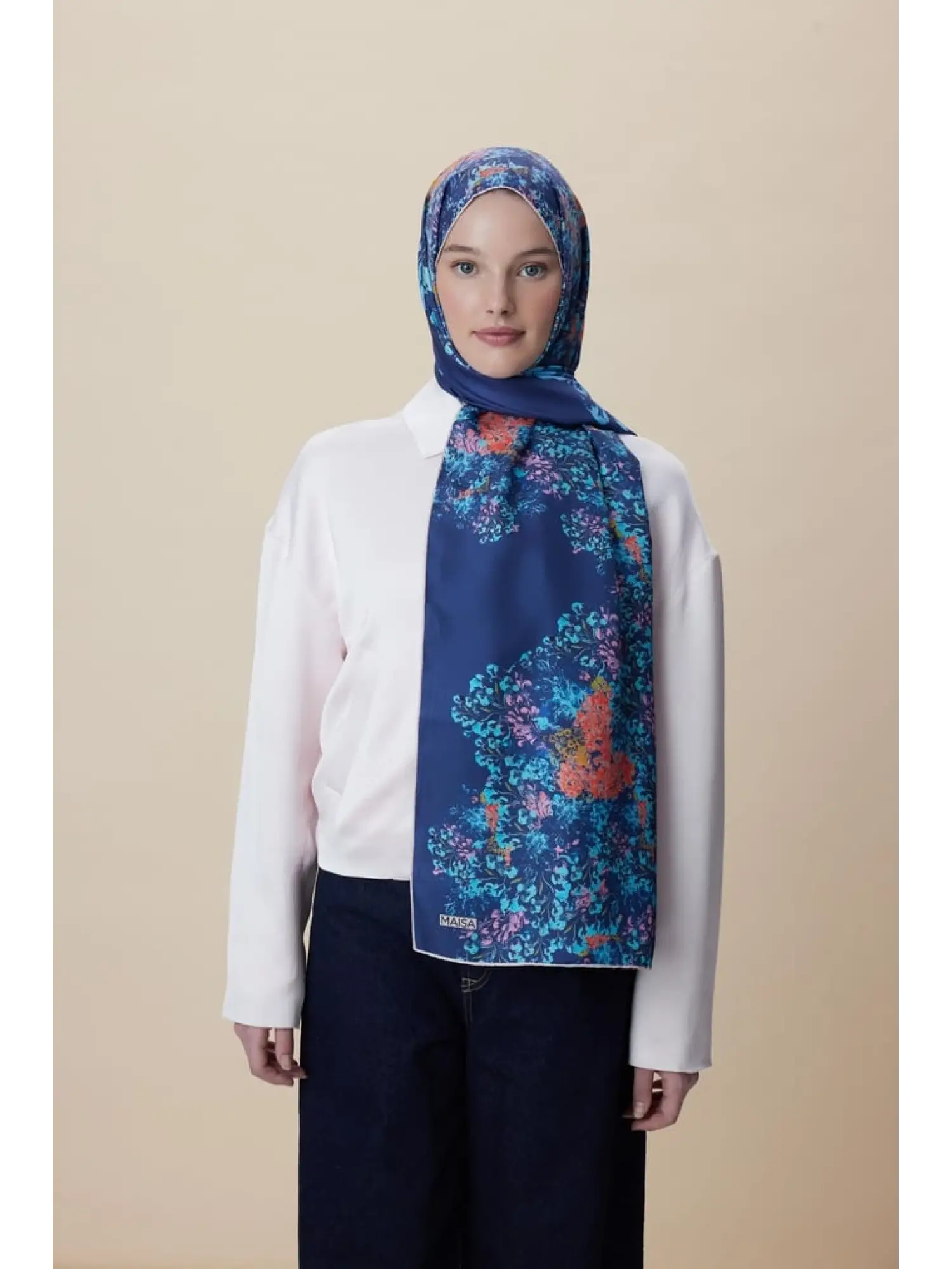 Maisa Larin Mulberry İpek Şal 70x190