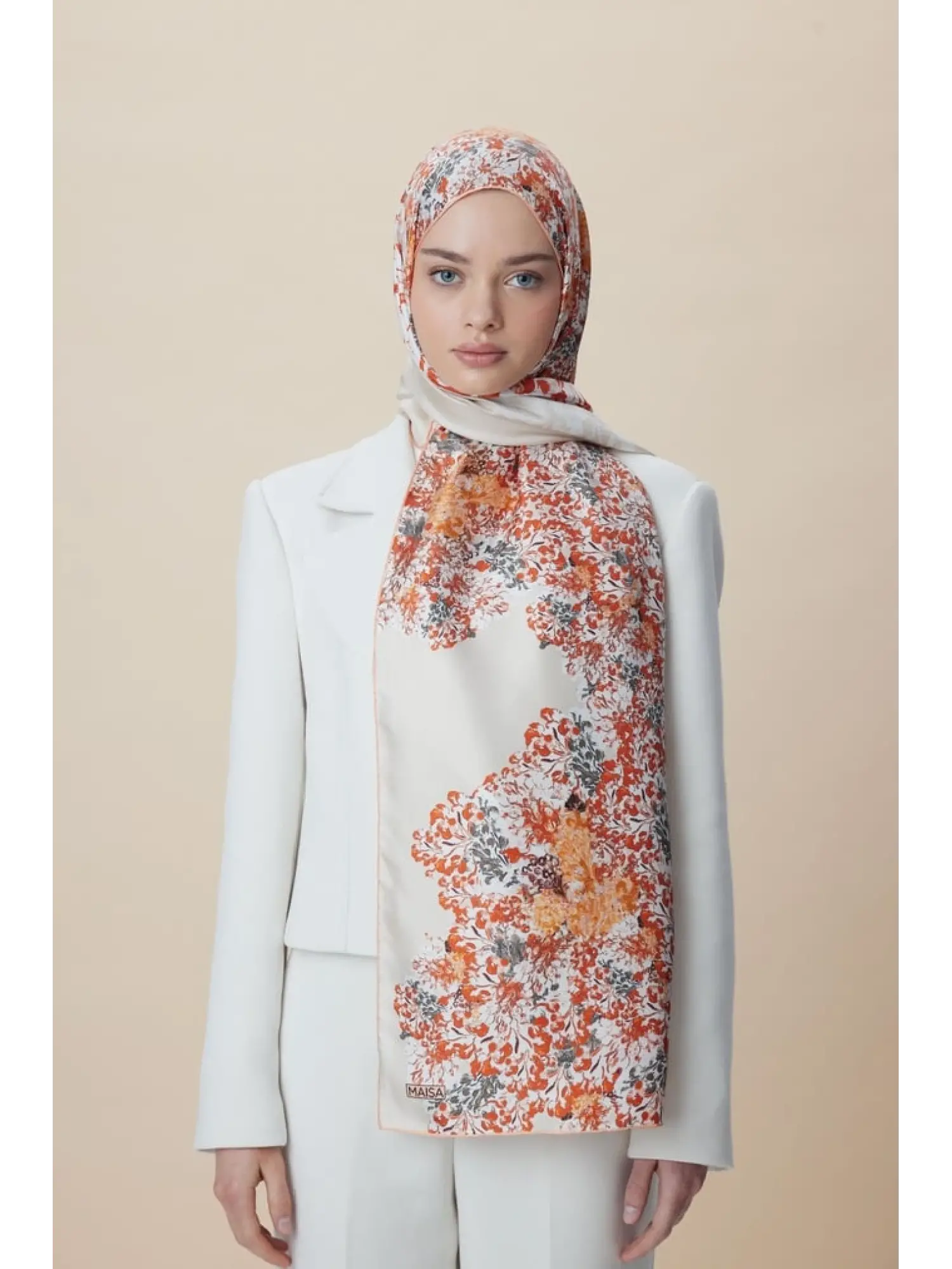 Maisa Larin Mulberry İpek Şal 70x190