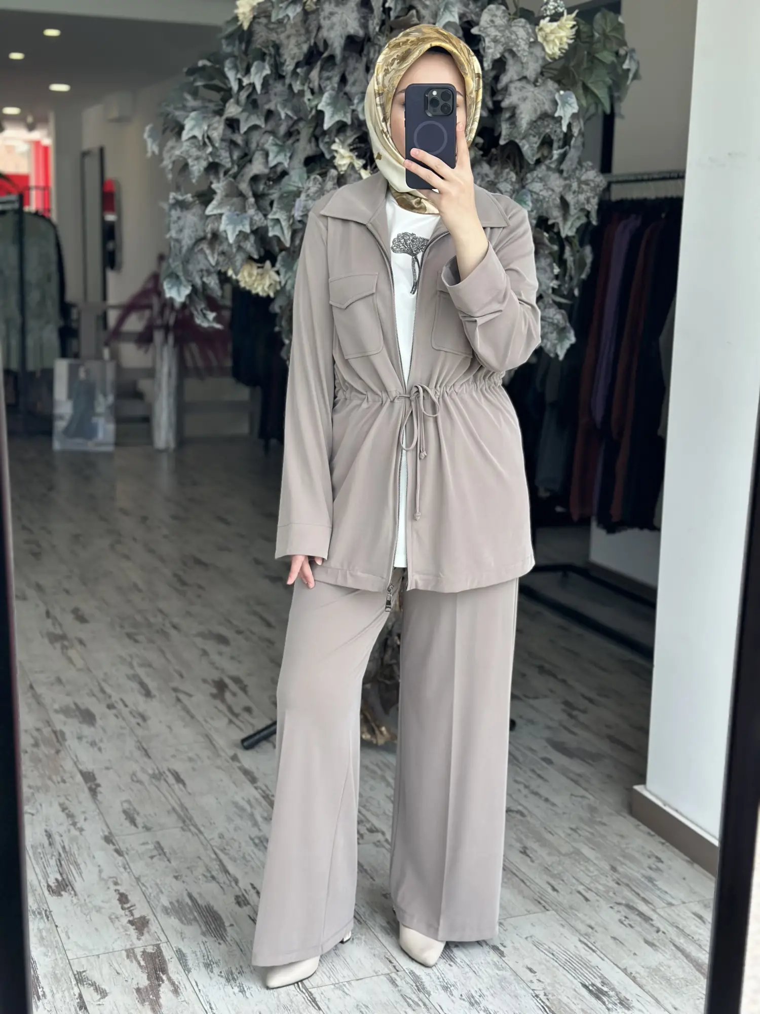 Qupra Modal Penye 3 lü Kap İçlik Pantolon Takım WAD12122