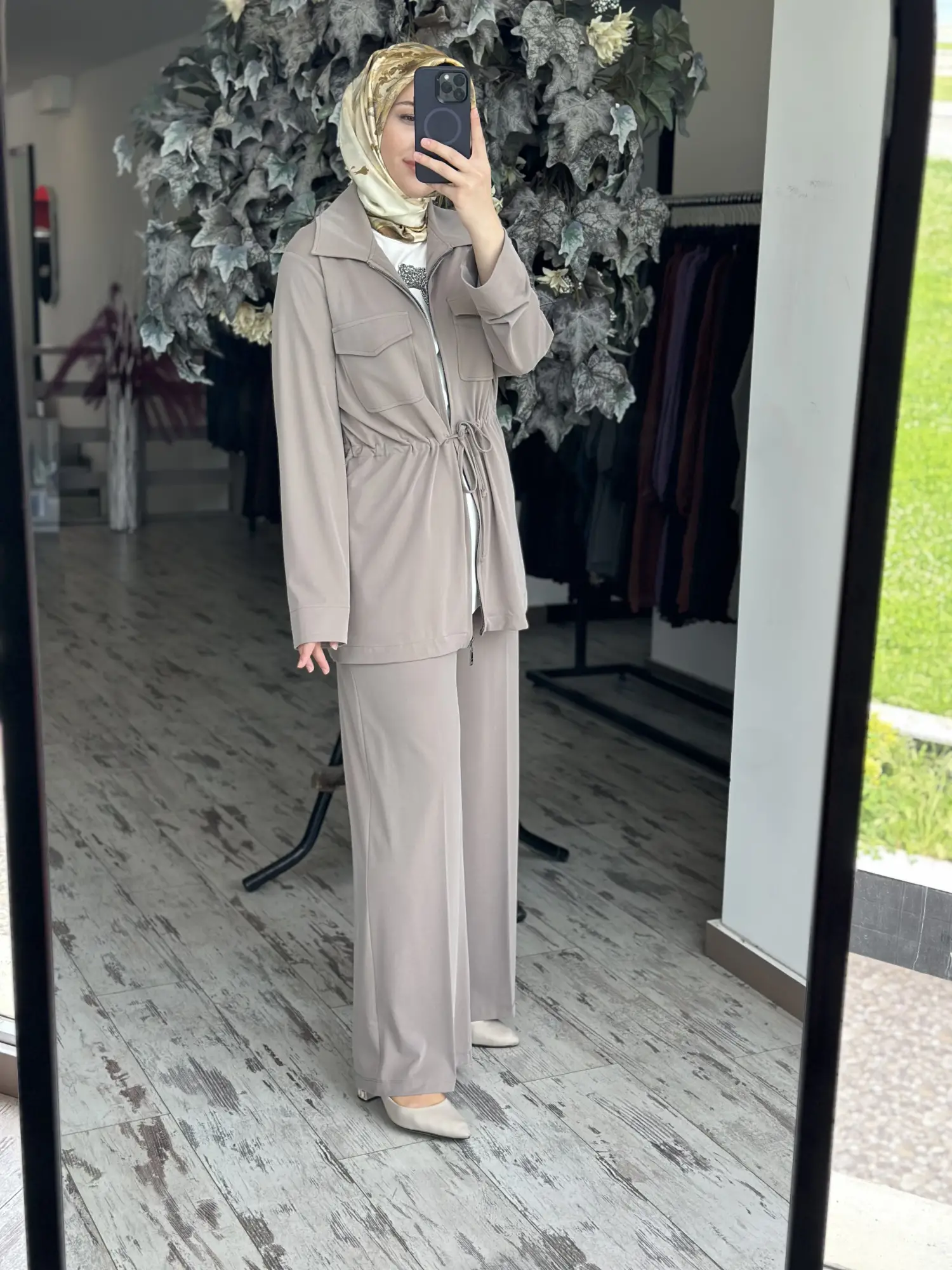 Qupra Modal Penye 3 lü Kap İçlik Pantolon Takım WAD12122