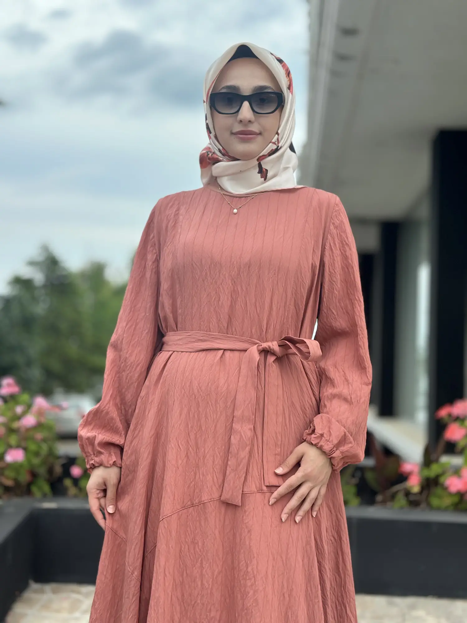 Misswhence Parça Detaylı Viscon Tencel Elbise 39844