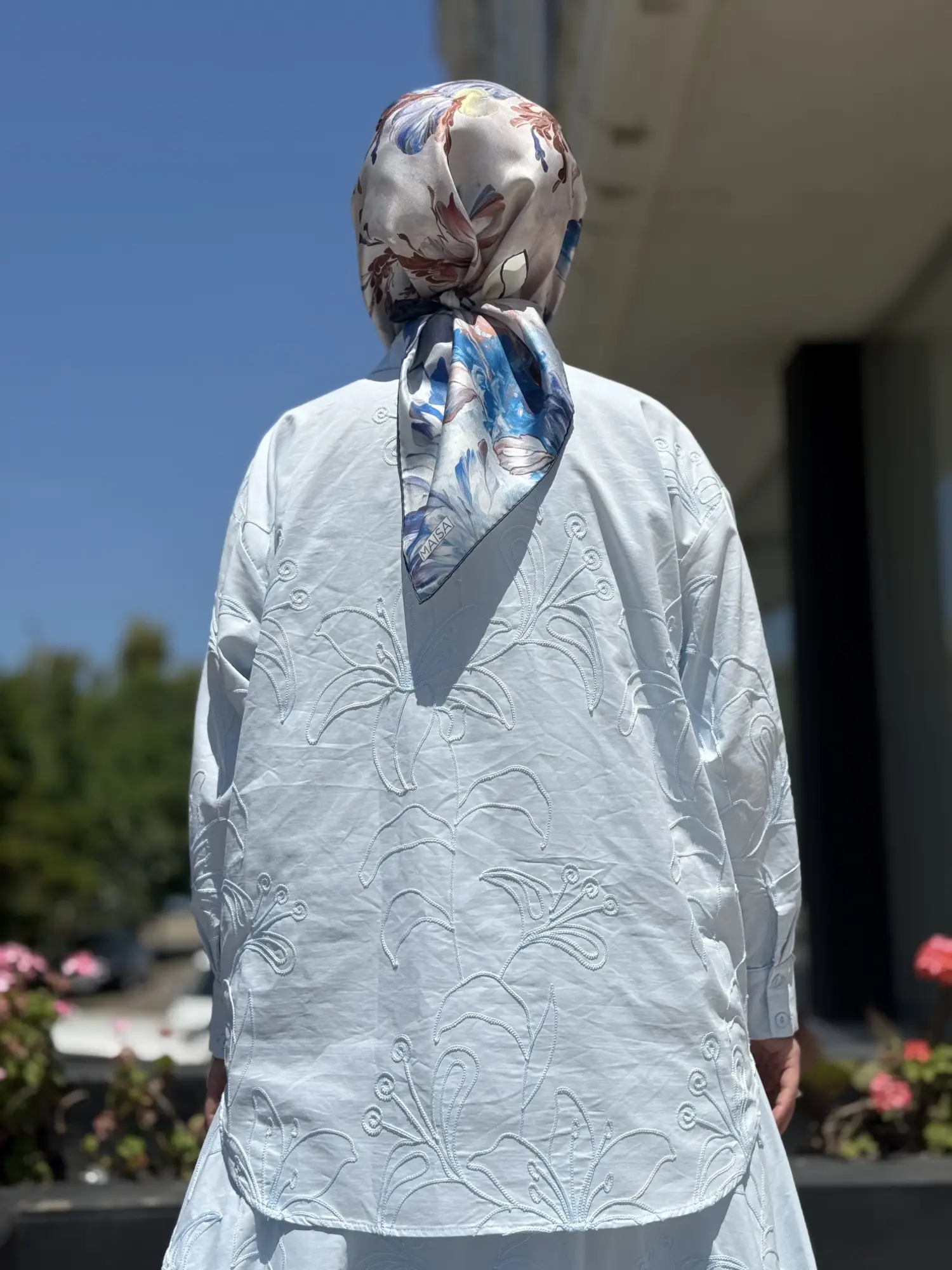 Kahma Nakış işlemeli Gömlek