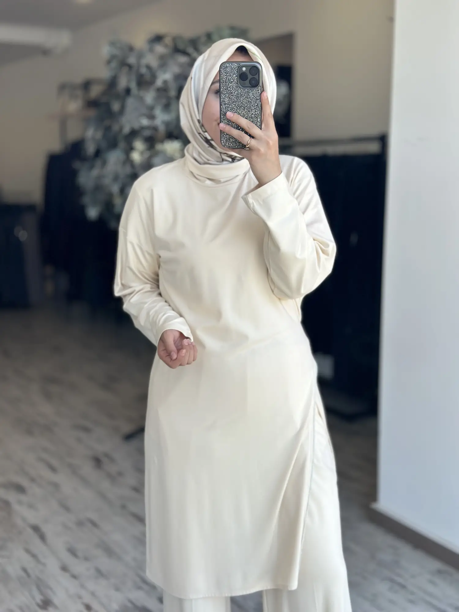 Qupra Maxi Tunik Pantolon Takım QAY62110