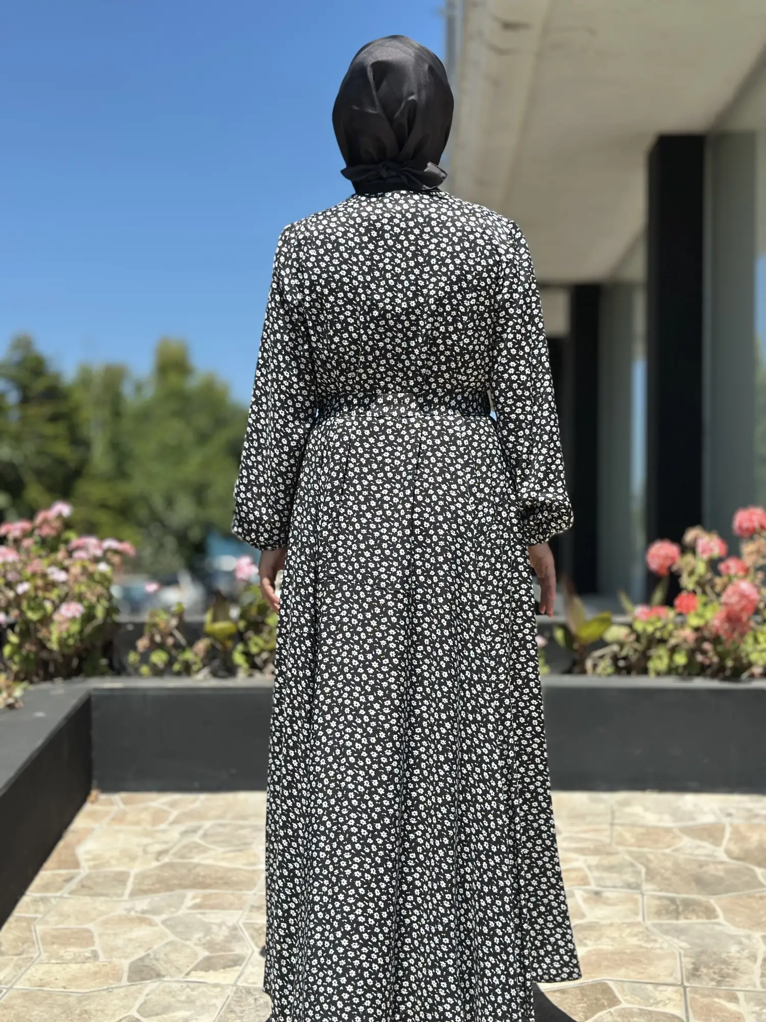 Misswhence Parça Detaylı Viscon Tencel Elbise 39844