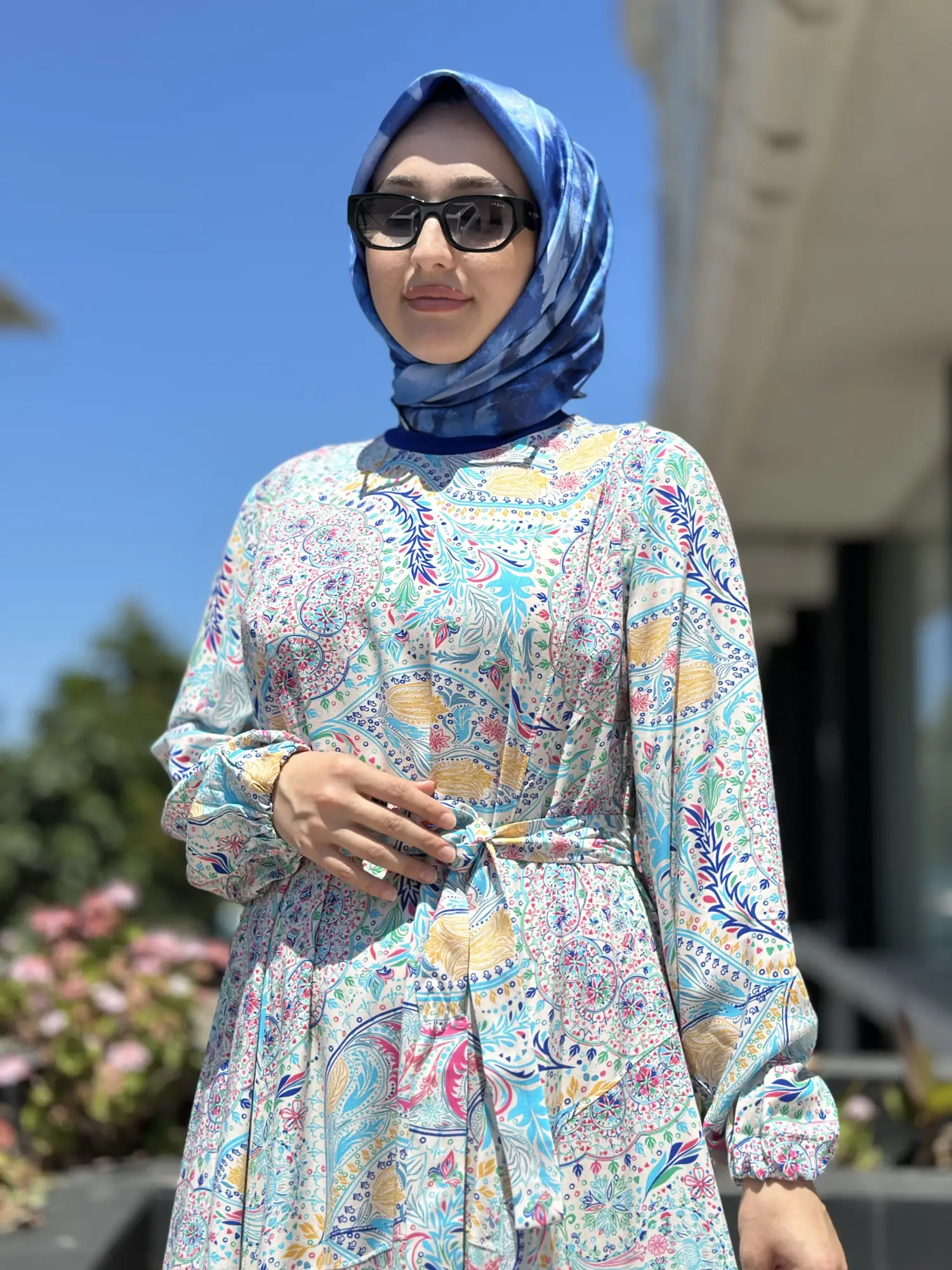 Misswhence Parça Detaylı Viscon Tencel Elbise 39844