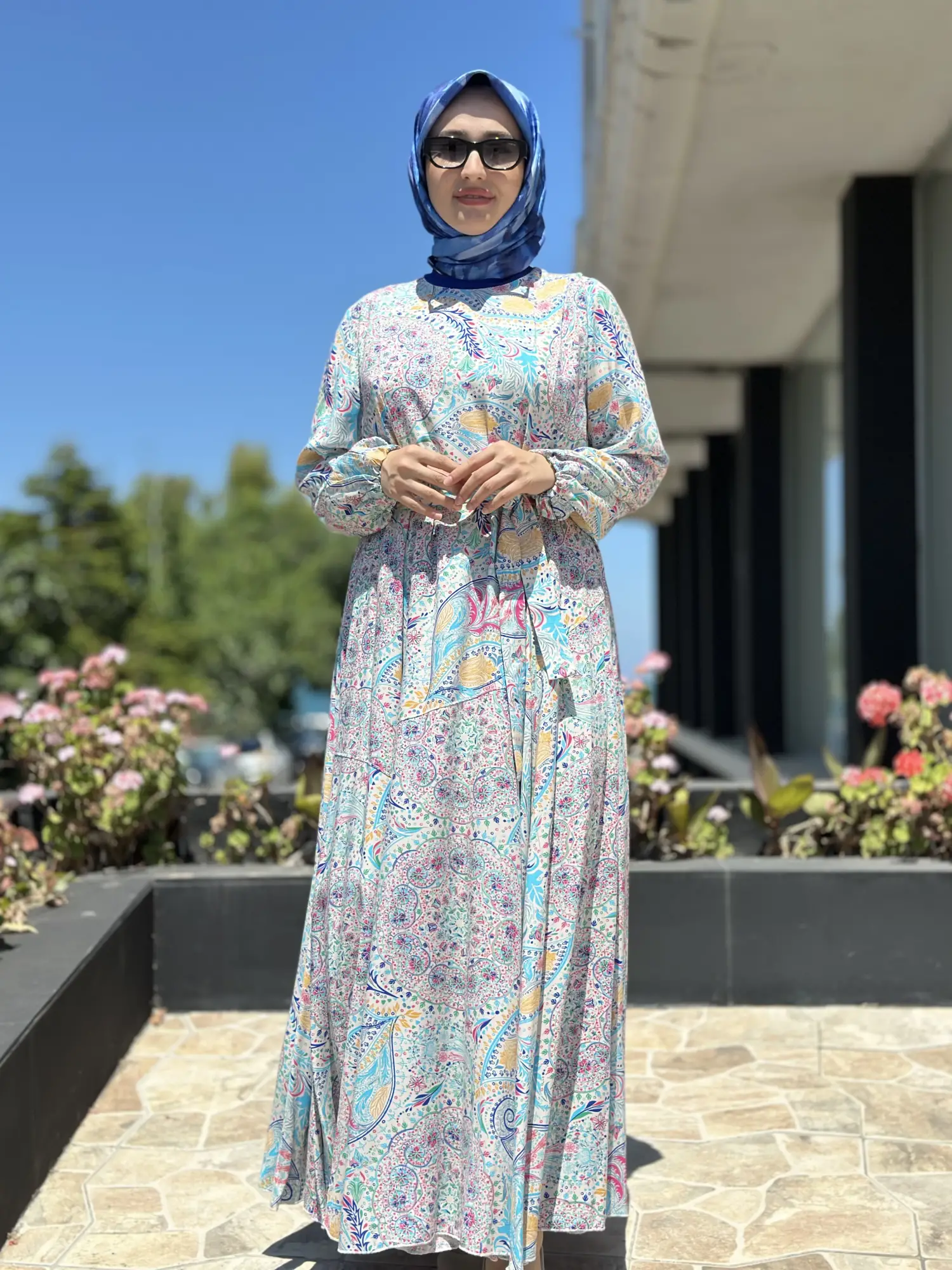 Misswhence Parça Detaylı Viscon Tencel Elbise 39844