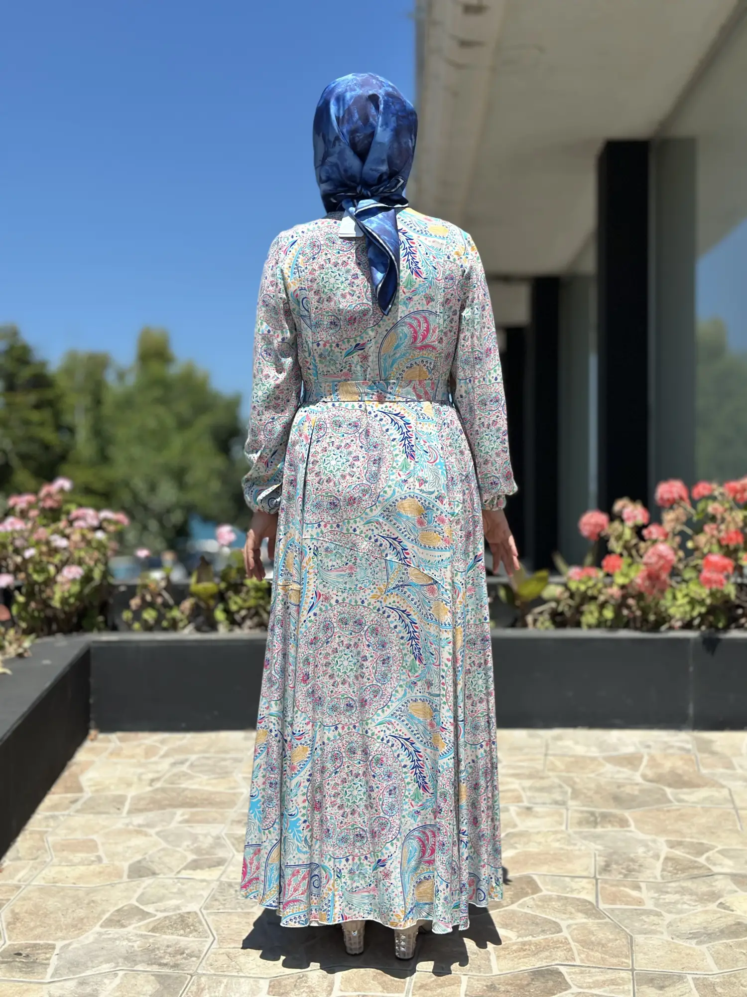 Misswhence Parça Detaylı Viscon Tencel Elbise 39844