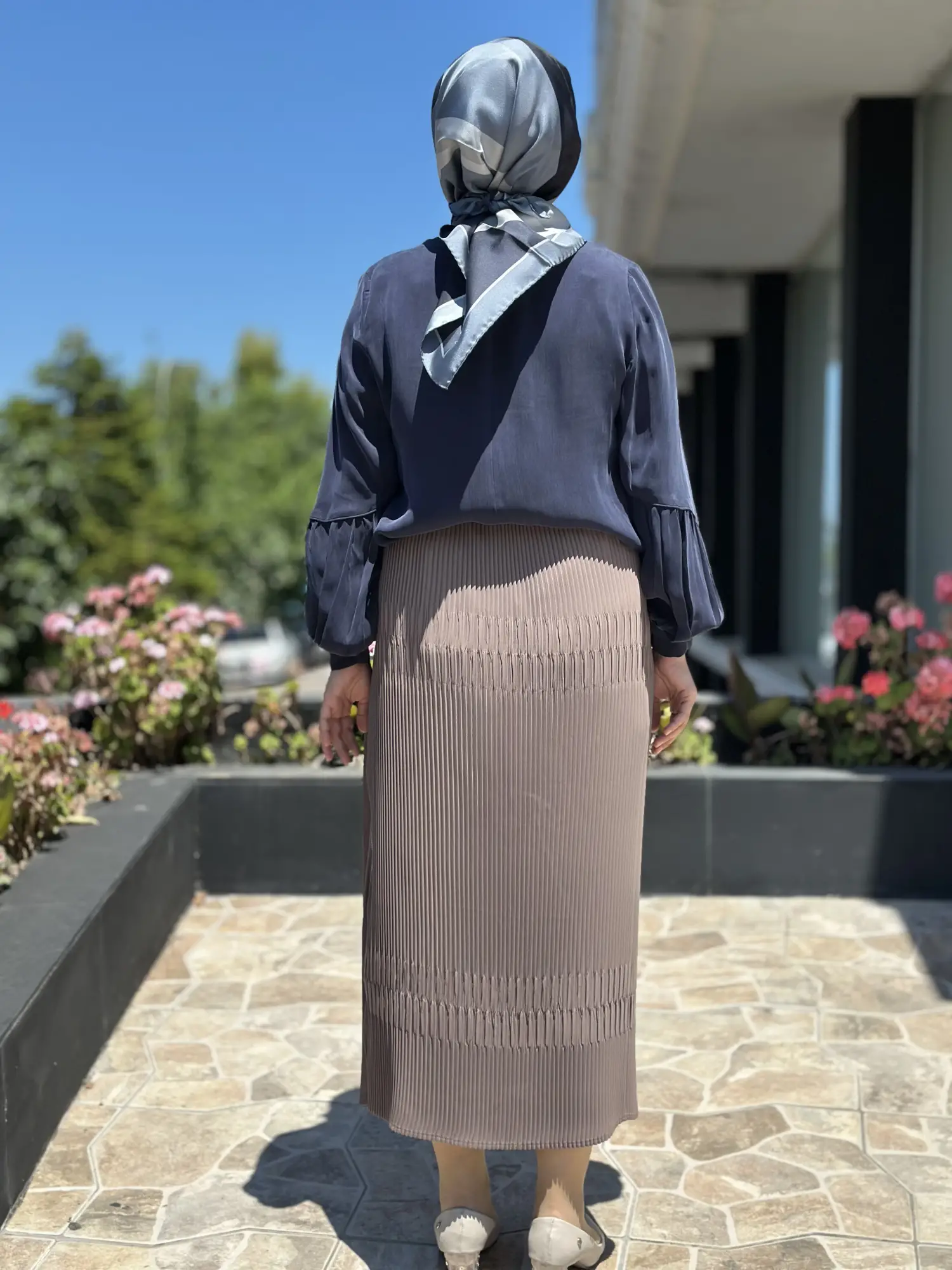 Misswhence Fermuarlı Pliseli Etek 39921