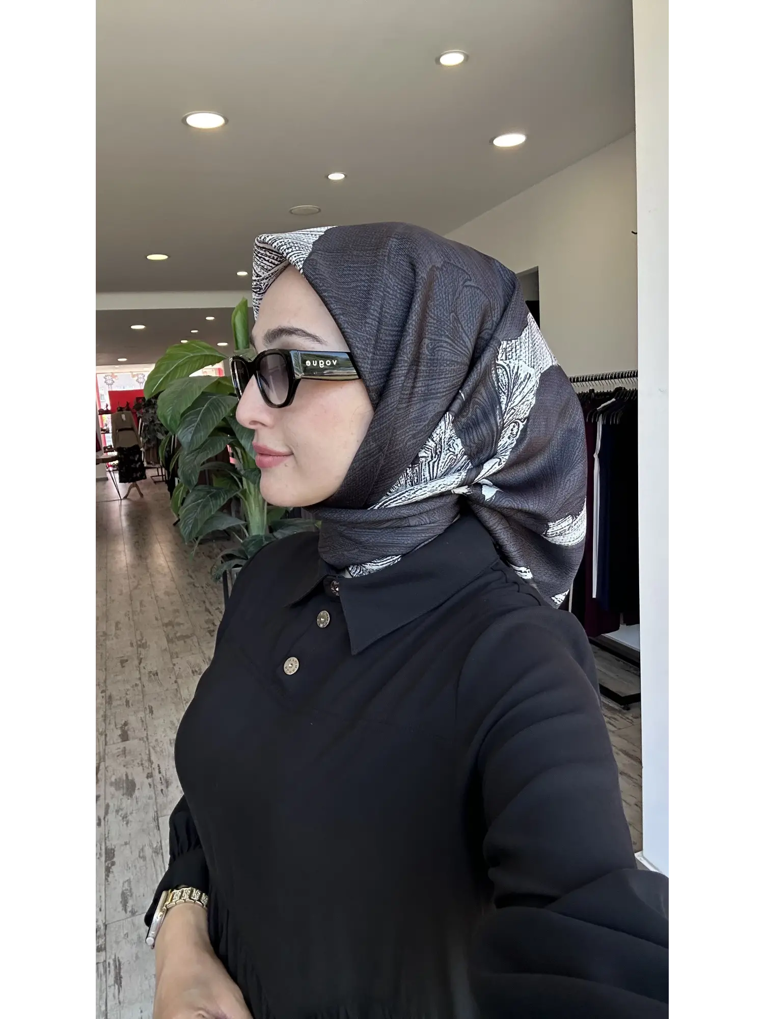 Almarwah Asimetrik Dikiş Detaylı Elbise 303892