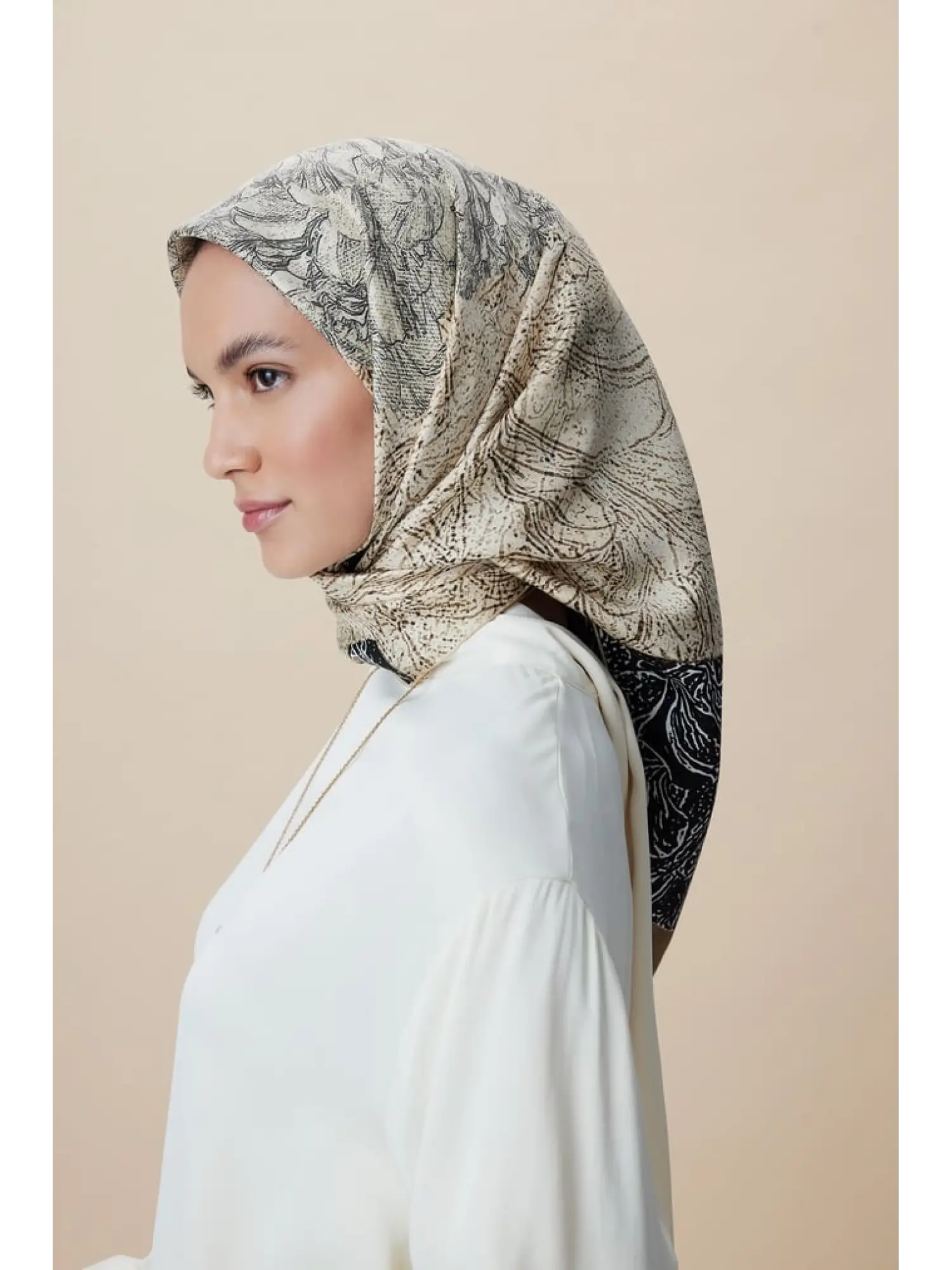 Maisa Kün 90X90 Mulberry İpek Eşarp