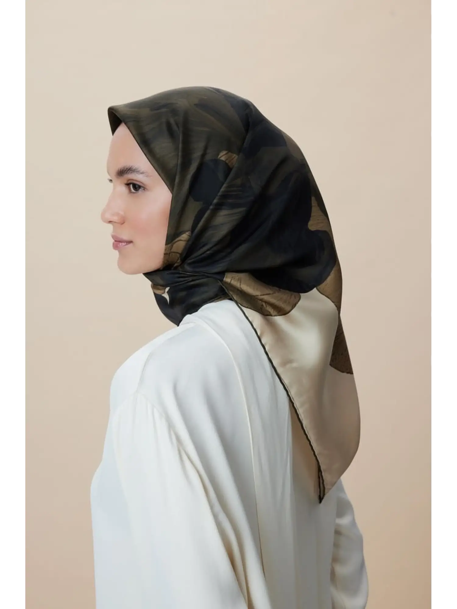 Maisa Nüve 90X90 Twil İpek Eşarp
