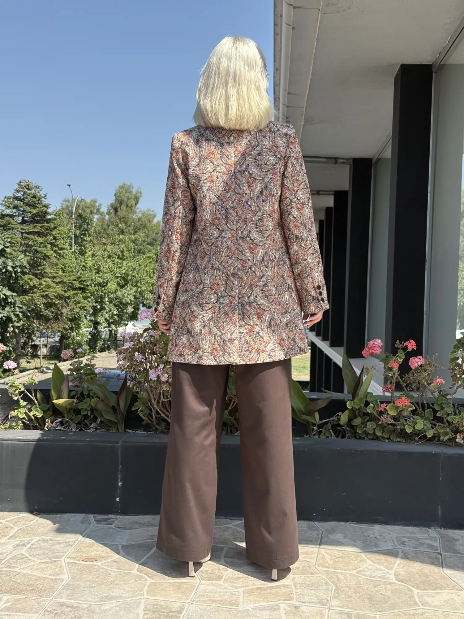 Kayra Beli Lastikli Bol Paça Cepli Pantolon KA19019
