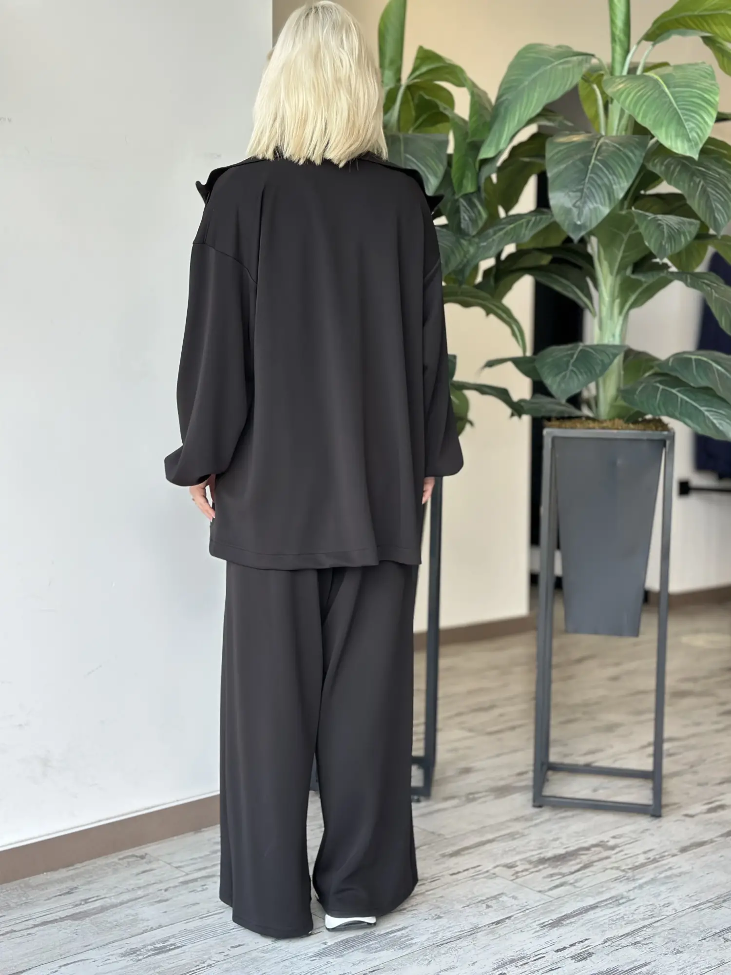 Almarwah Üçlü Kap Tunik Pantolon Takım 203078
