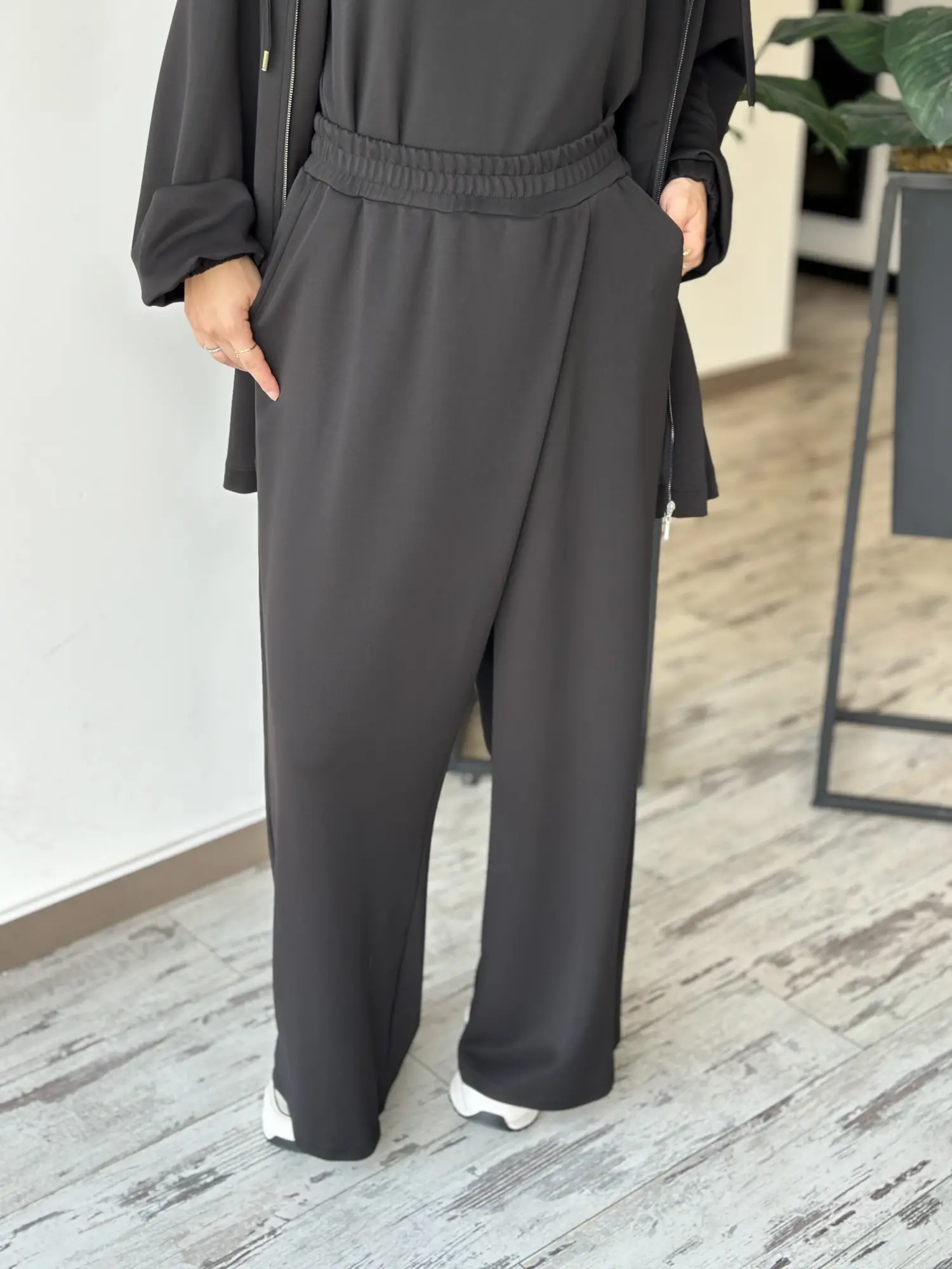 Almarwah Üçlü Kap Tunik Pantolon Takım 203078
