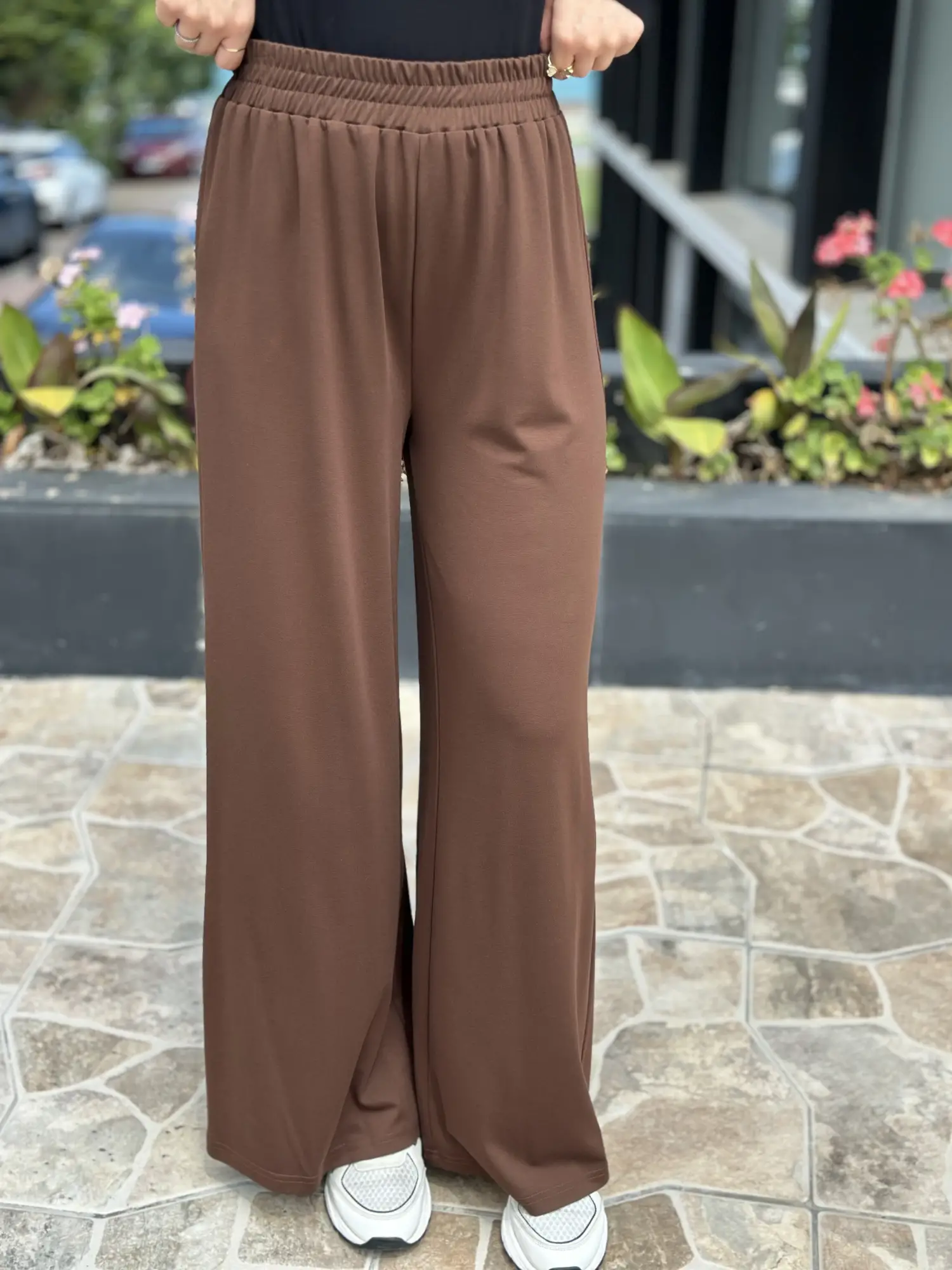 Almarwah Beli Lastikli Rahat Viscon Pantolon 606127