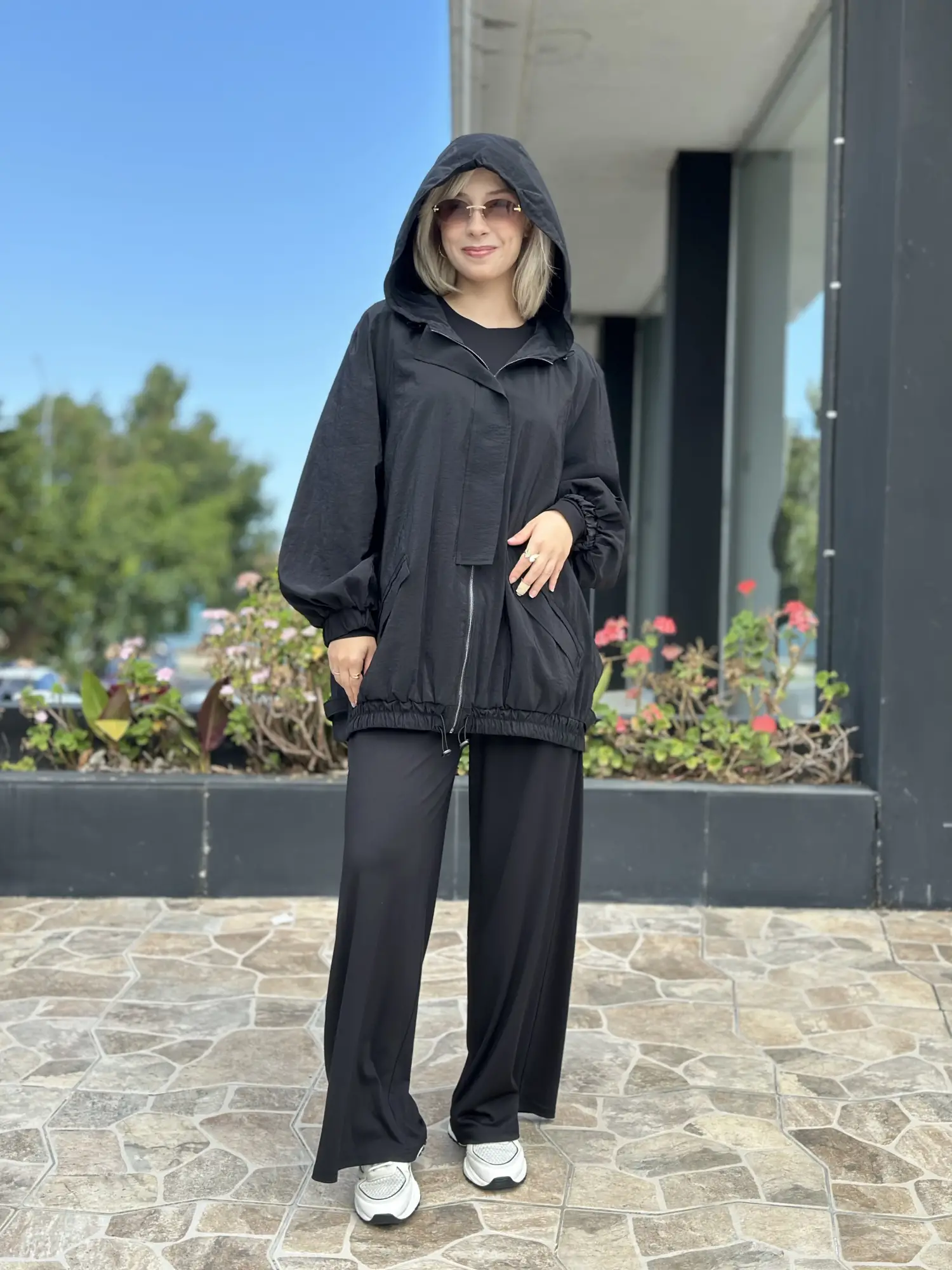 Almarwah Beli Lastikli Rahat Viscon Pantolon 606127