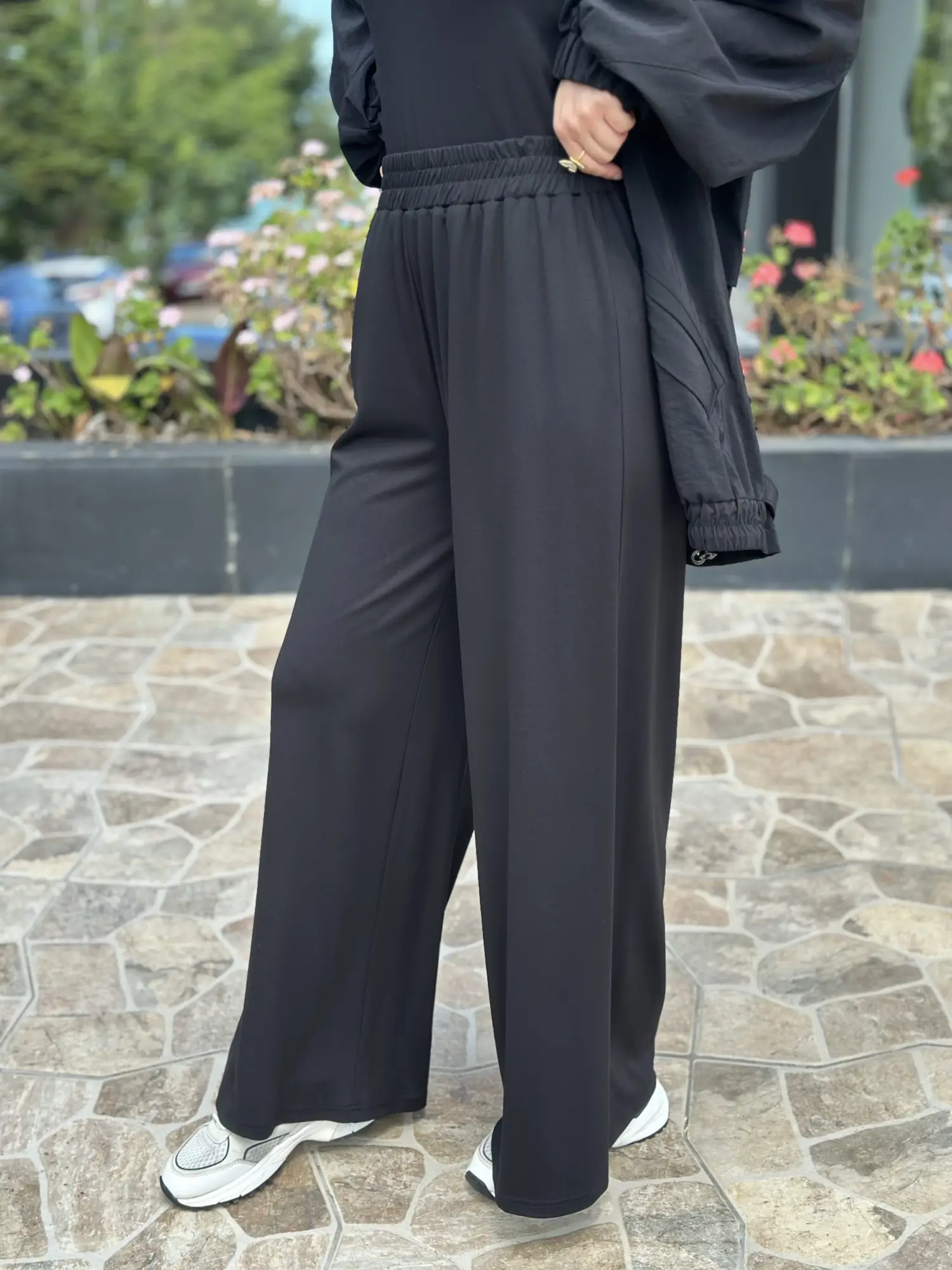Almarwah Beli Lastikli Rahat Viscon Pantolon 606127