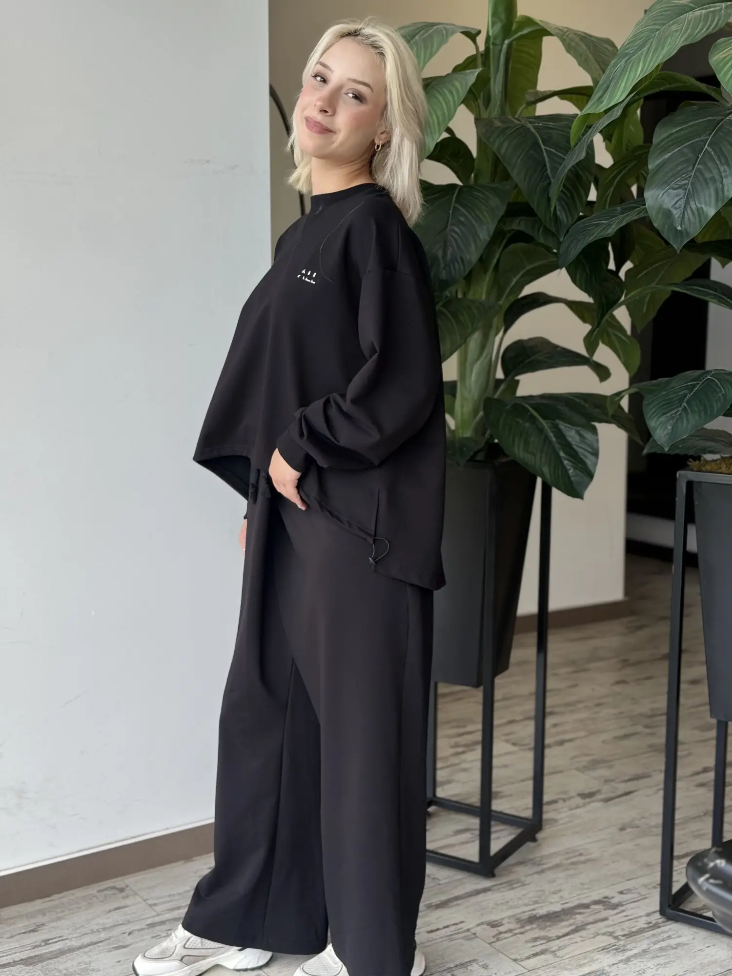 Almarwah Anvelop Detaylı Sweat Pantolon Takım ALL3009