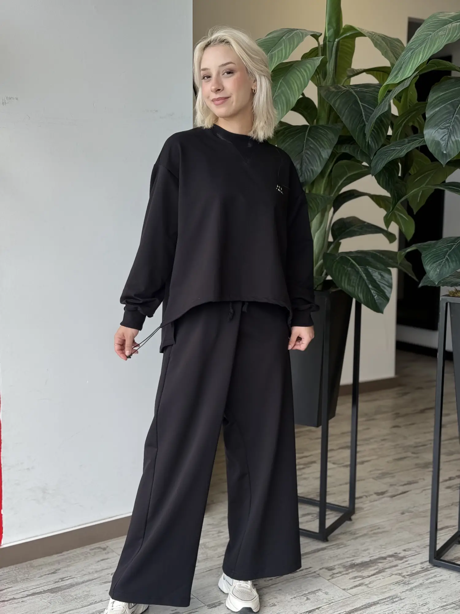 Almarwah Anvelop Detaylı Sweat Pantolon Takım ALL3009