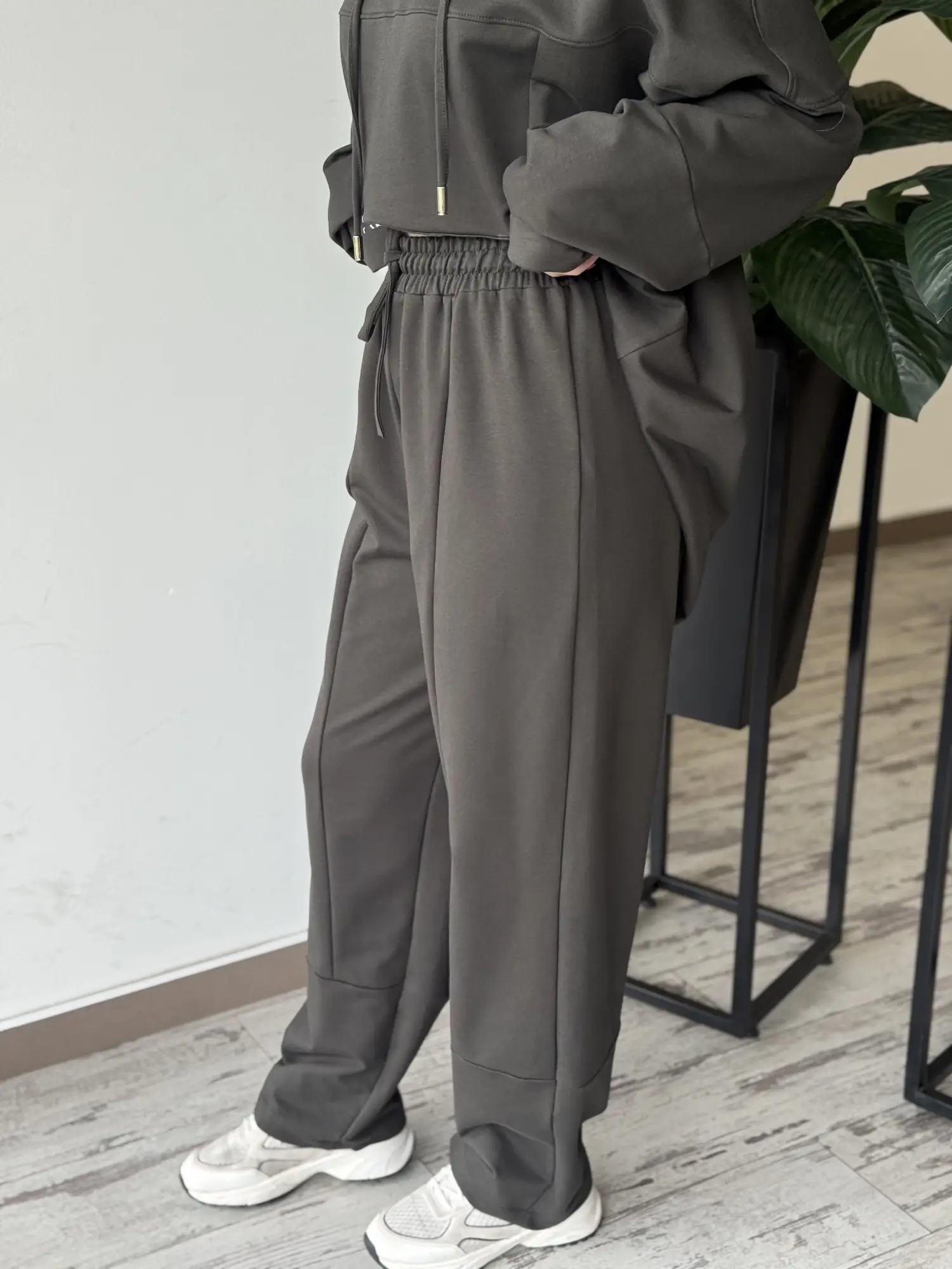 Almarwah Spor Dikiş Detaylı Sweat Pantolon Takım ALL3000