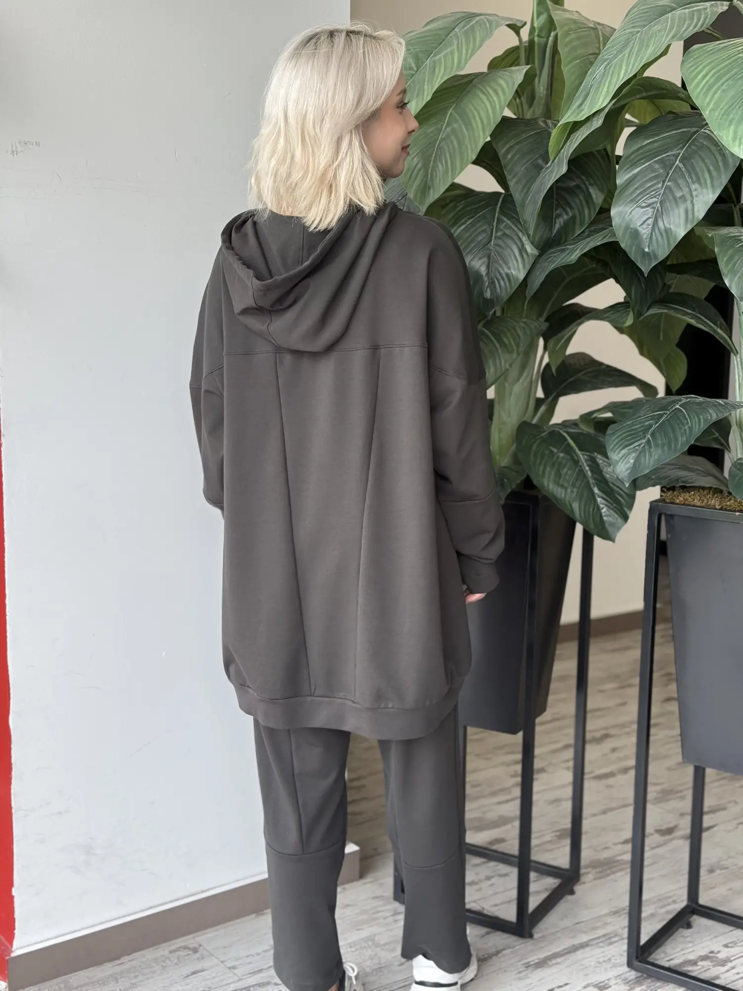 Almarwah Spor Dikiş Detaylı Sweat Pantolon Takım ALL3000