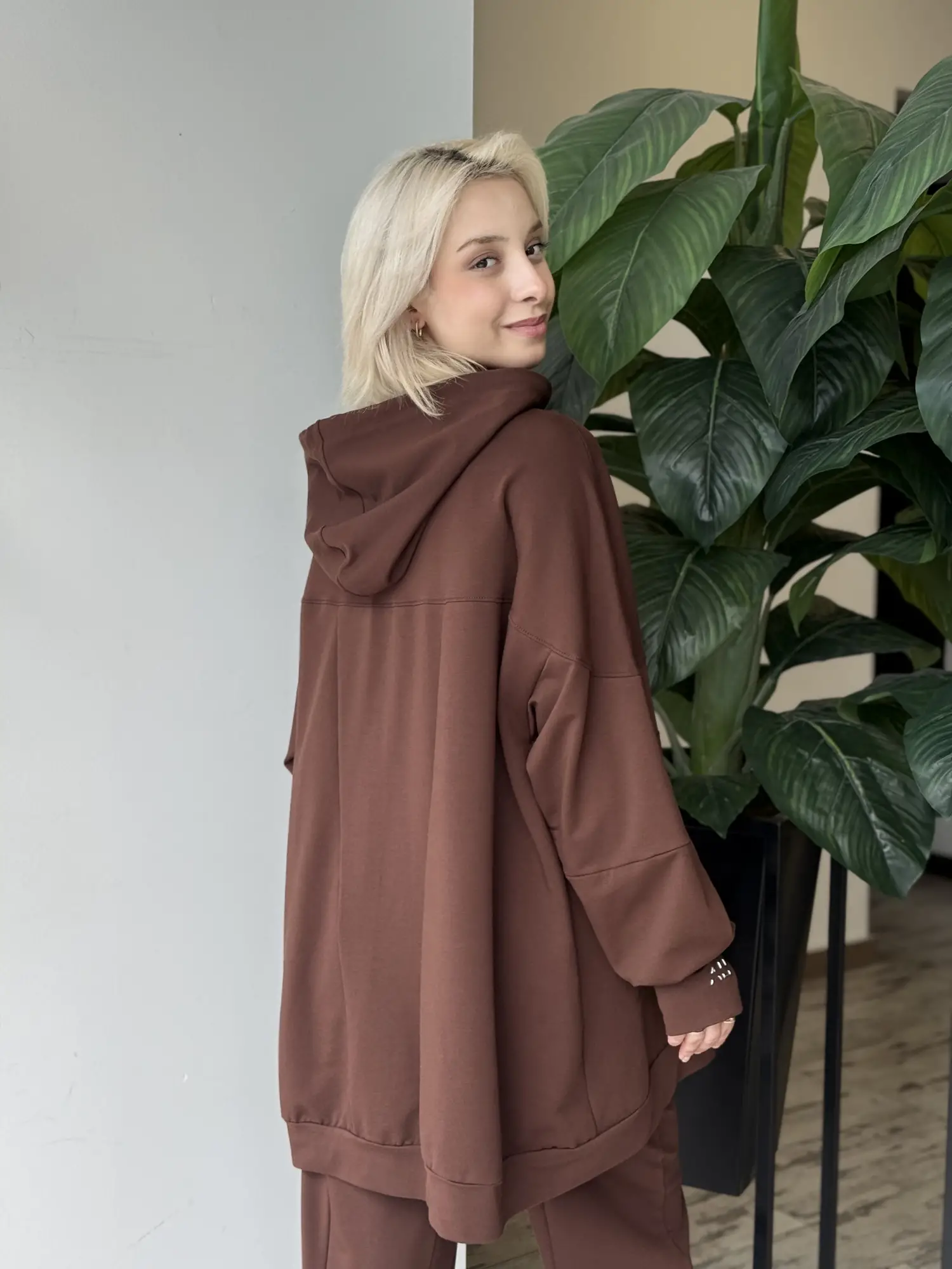 Almarwah Spor Dikiş Detaylı Sweat Pantolon Takım ALL3000