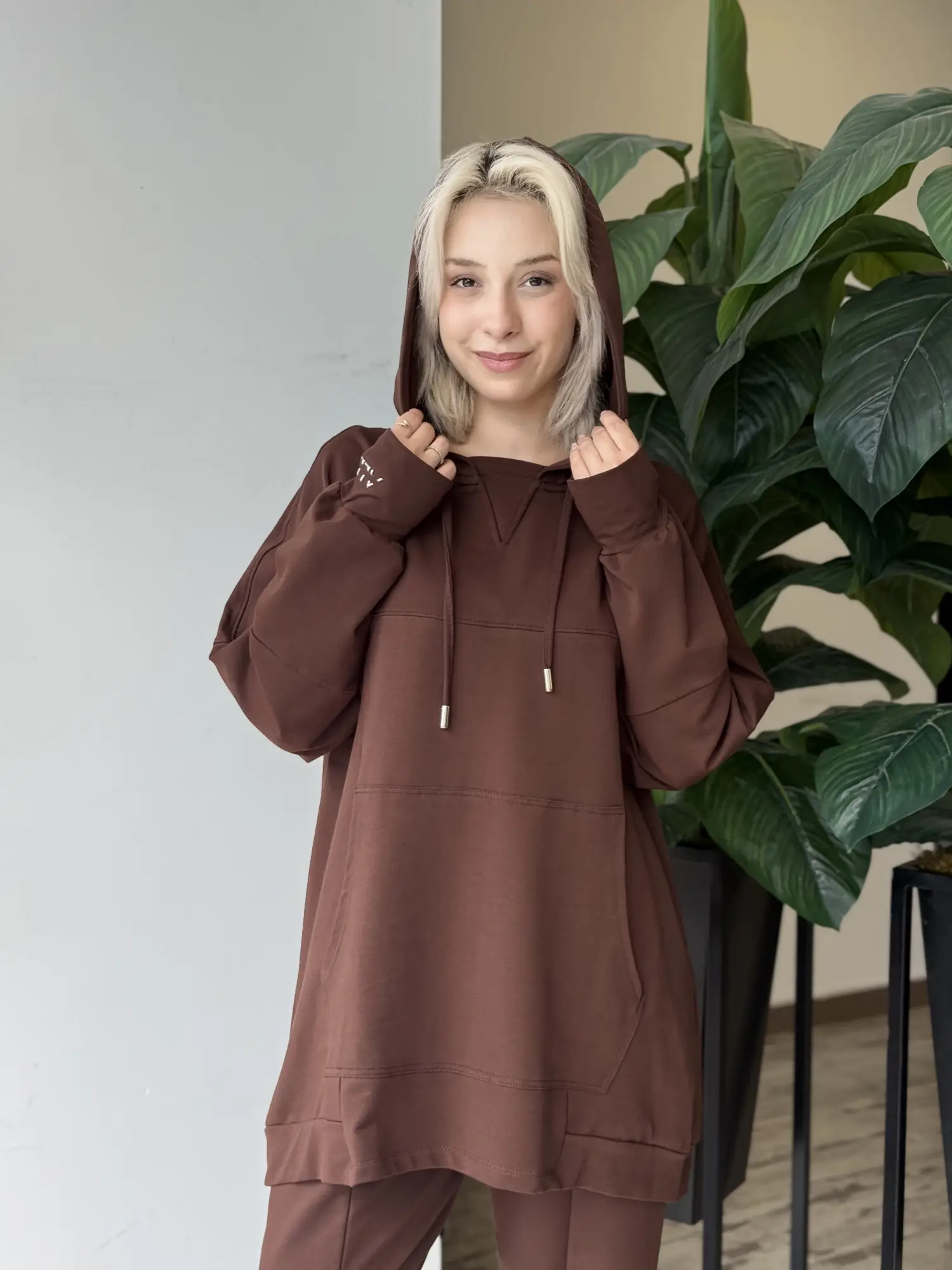 Almarwah Spor Dikiş Detaylı Sweat Pantolon Takım ALL3000