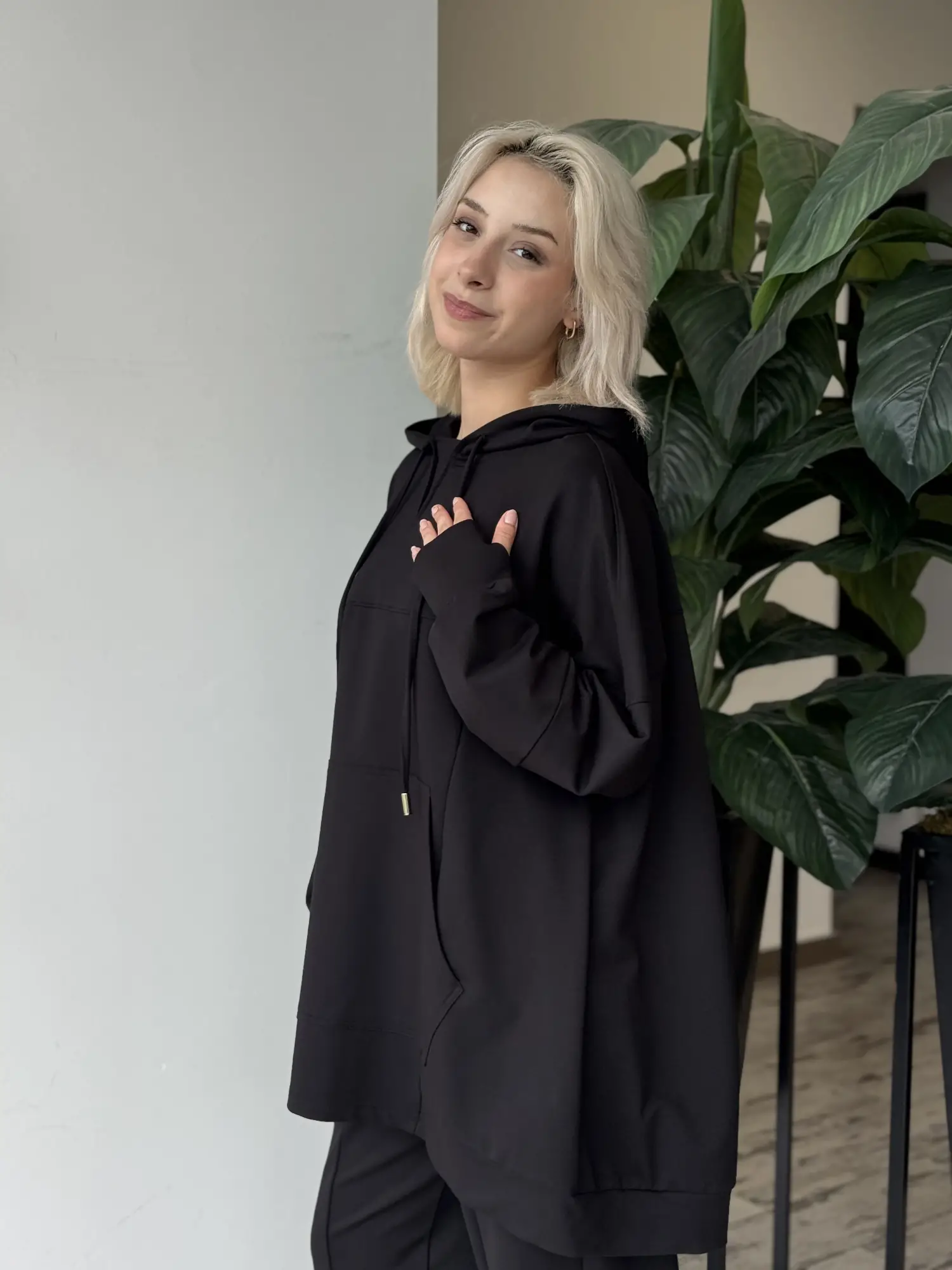 Almarwah Spor Dikiş Detaylı Sweat Pantolon Takım ALL3000