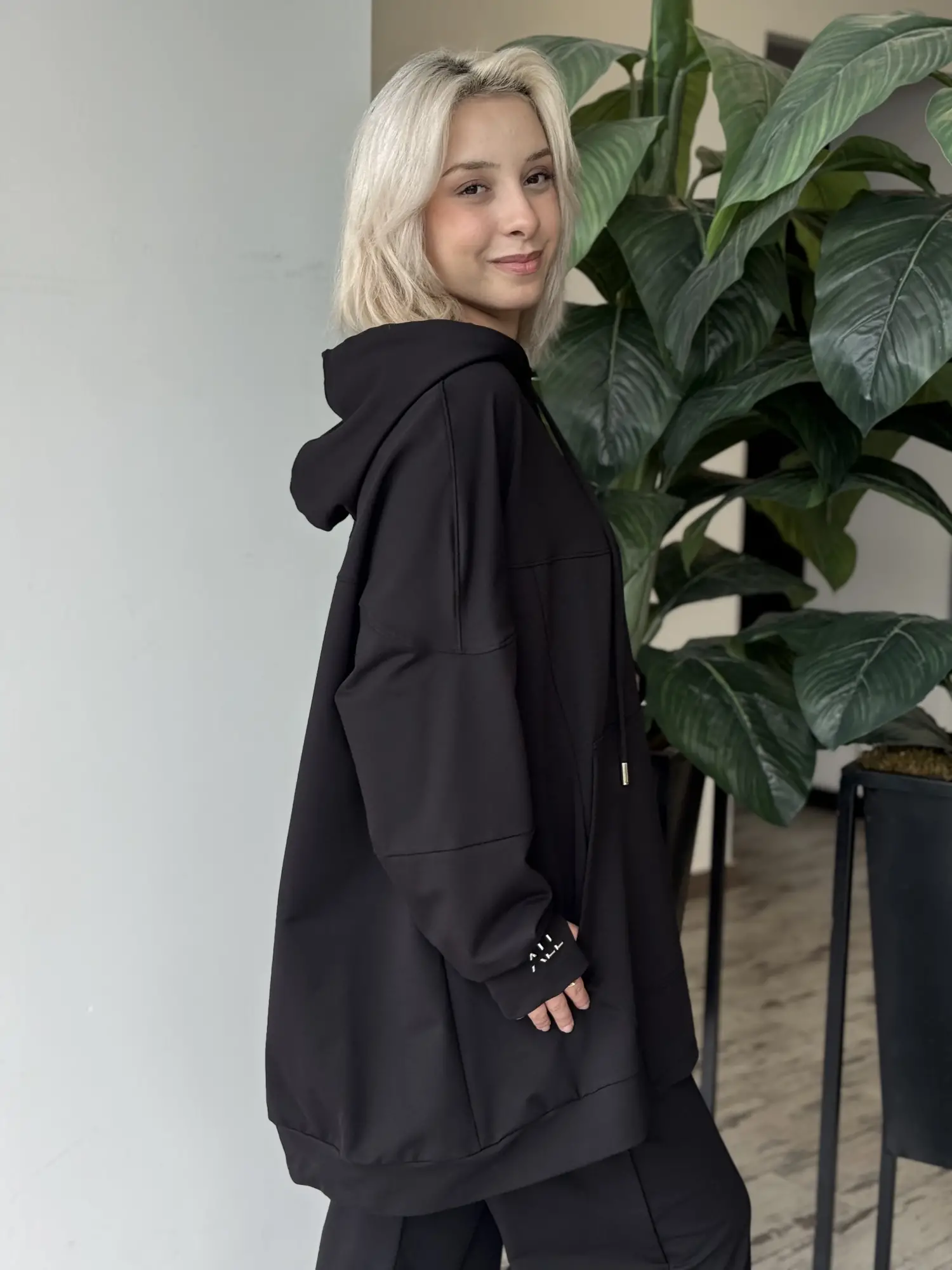 Almarwah Spor Dikiş Detaylı Sweat Pantolon Takım ALL3000