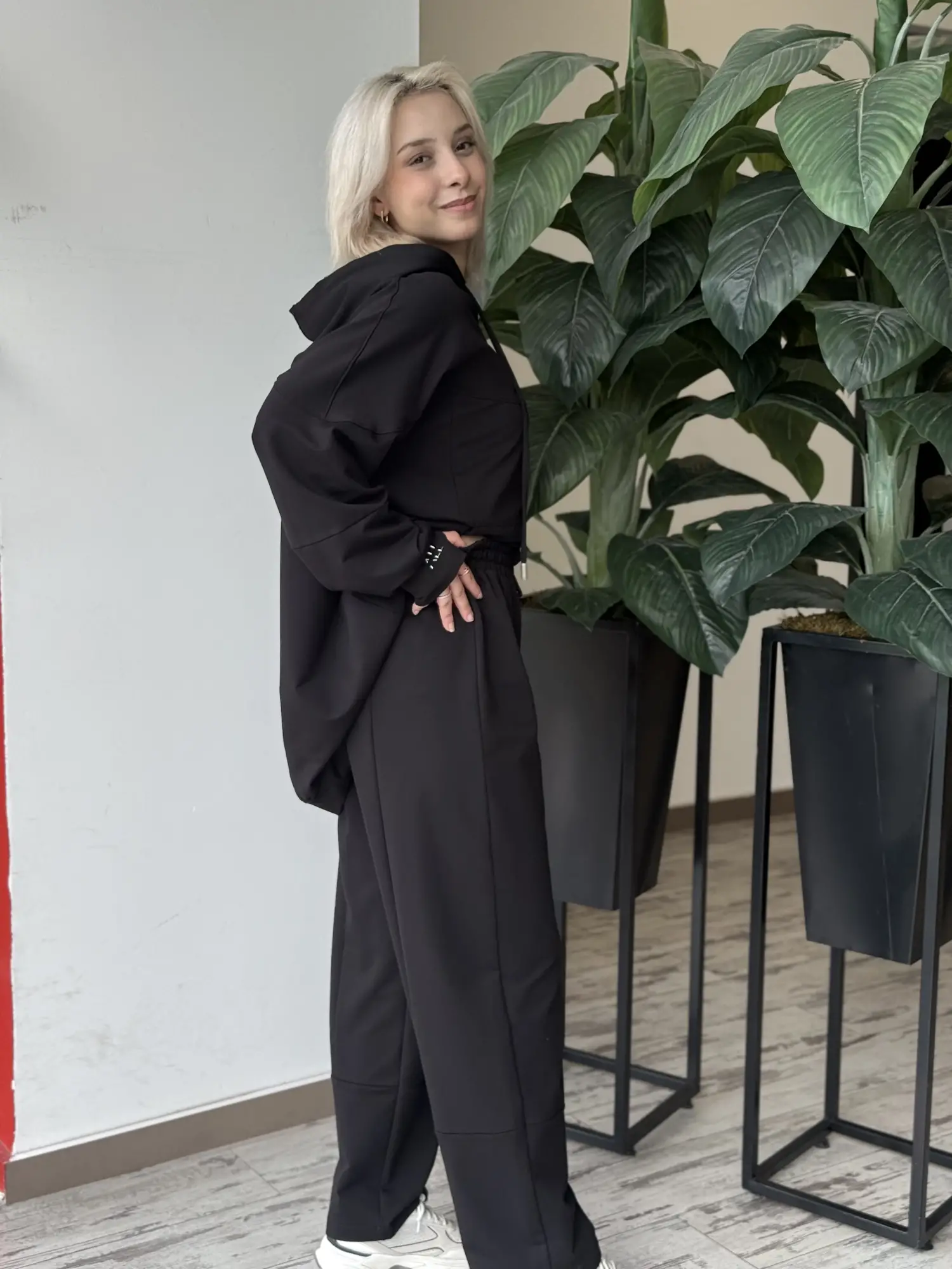 Almarwah Spor Dikiş Detaylı Sweat Pantolon Takım ALL3000