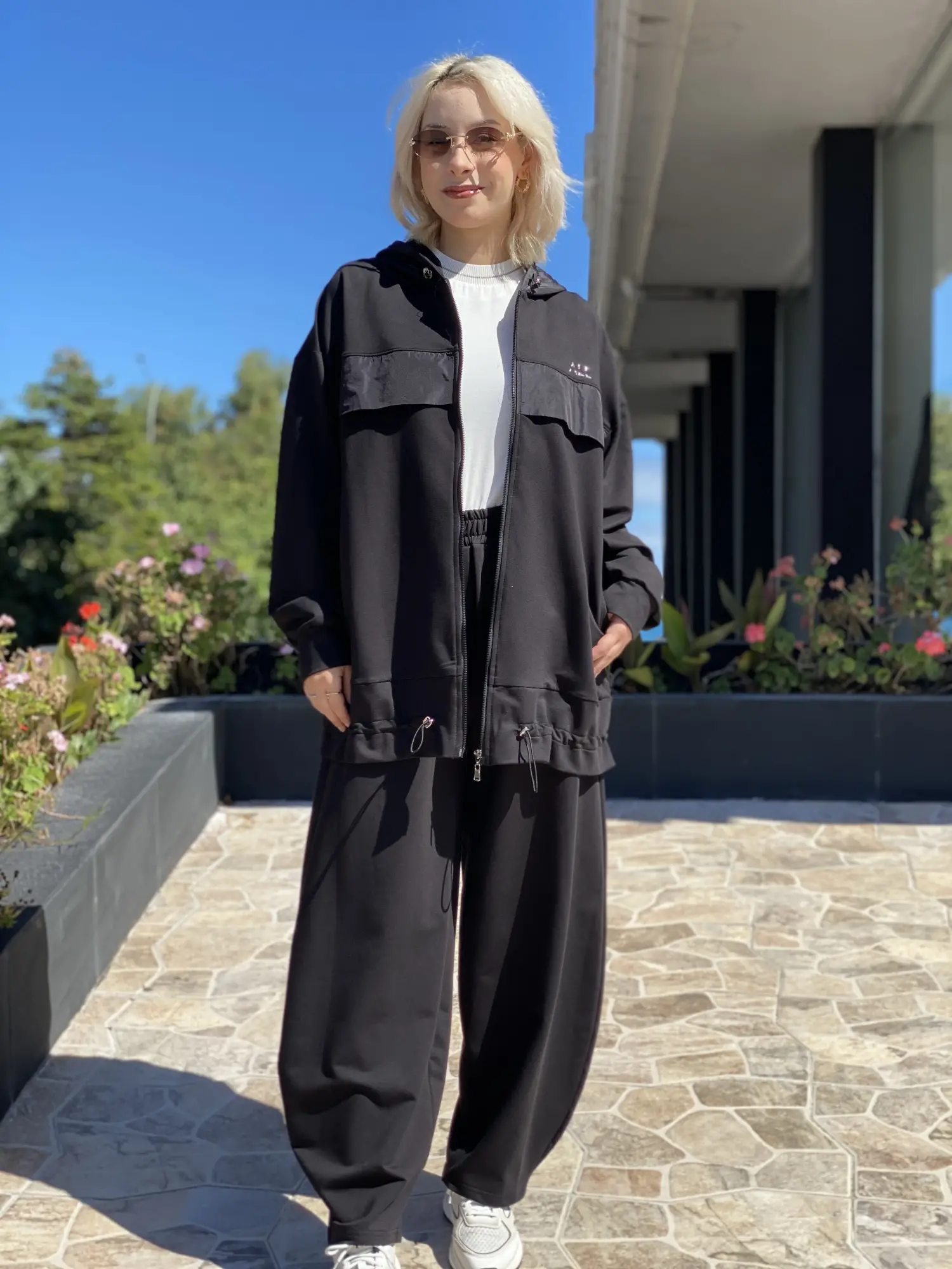 Almarwah Beli Lastikli Rahat Barrel Pantolon ALL9006
