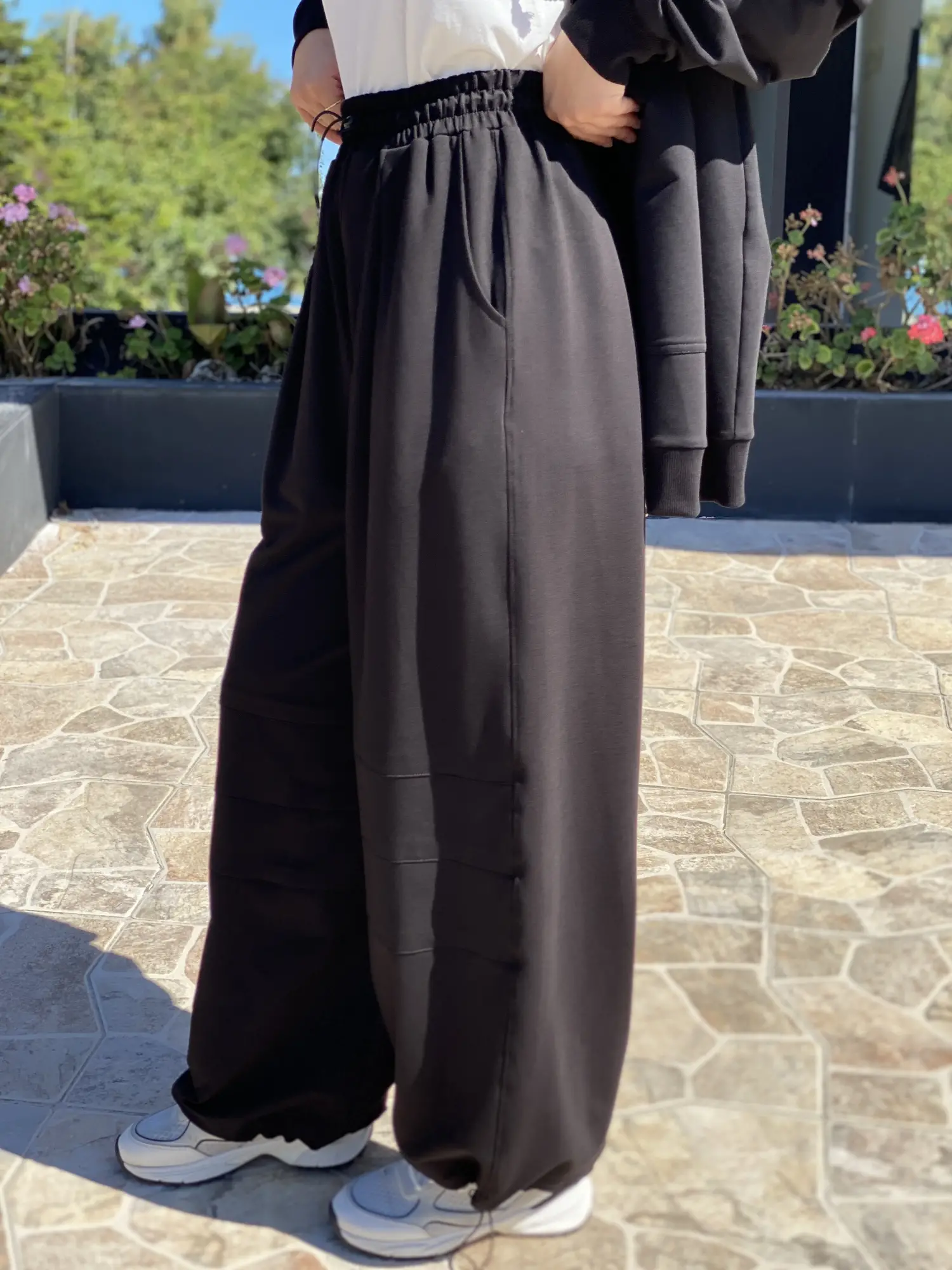 Almarwah Beli Lastikli Rahat Dikiş Detaylı Pantolon ALL9011