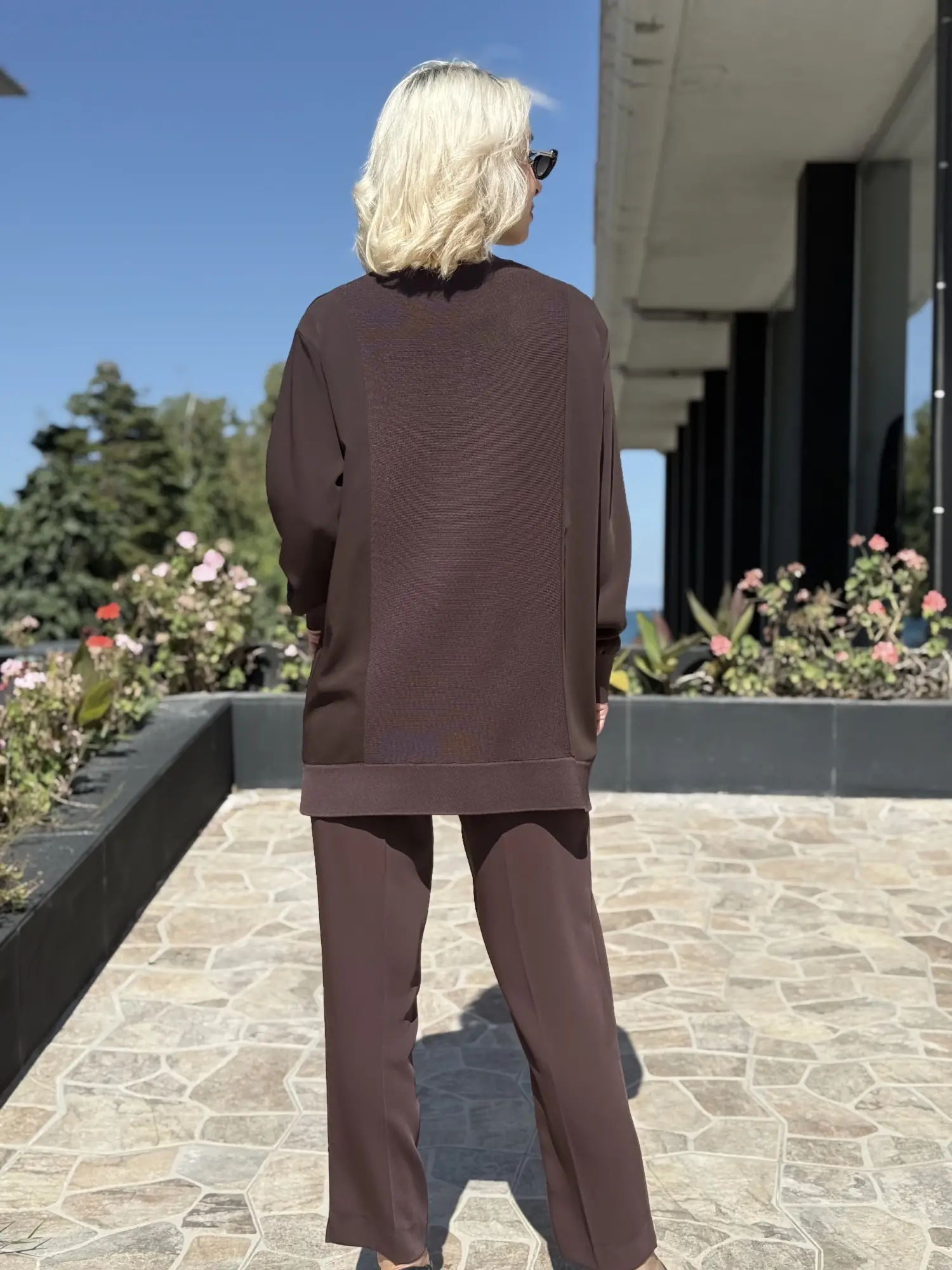 Ghisa Önü Triko Detaylı Ribanalı Tunik G4477K