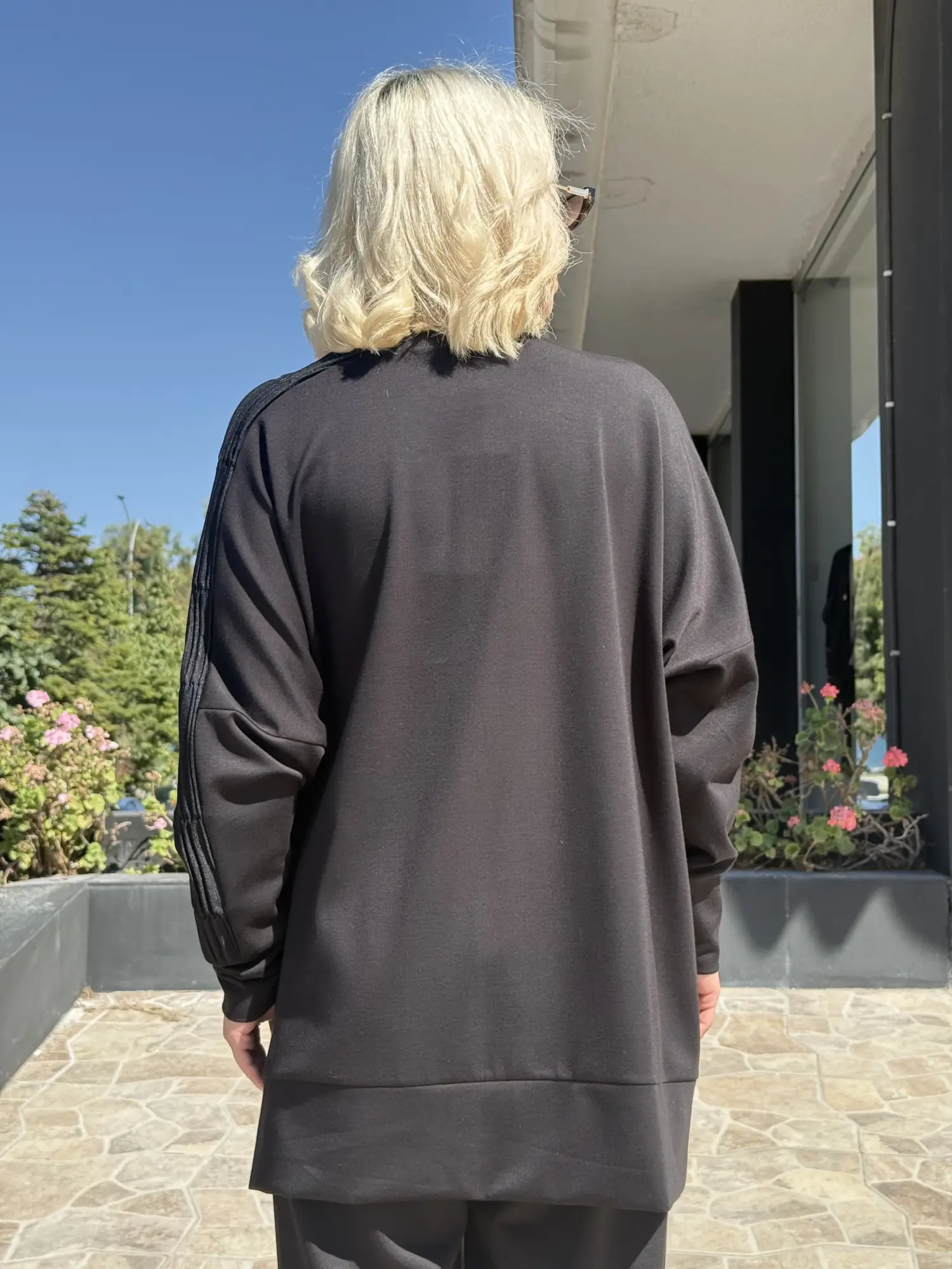 Ghisa Triko Detaylı Tunik Pantolon Takım G9201