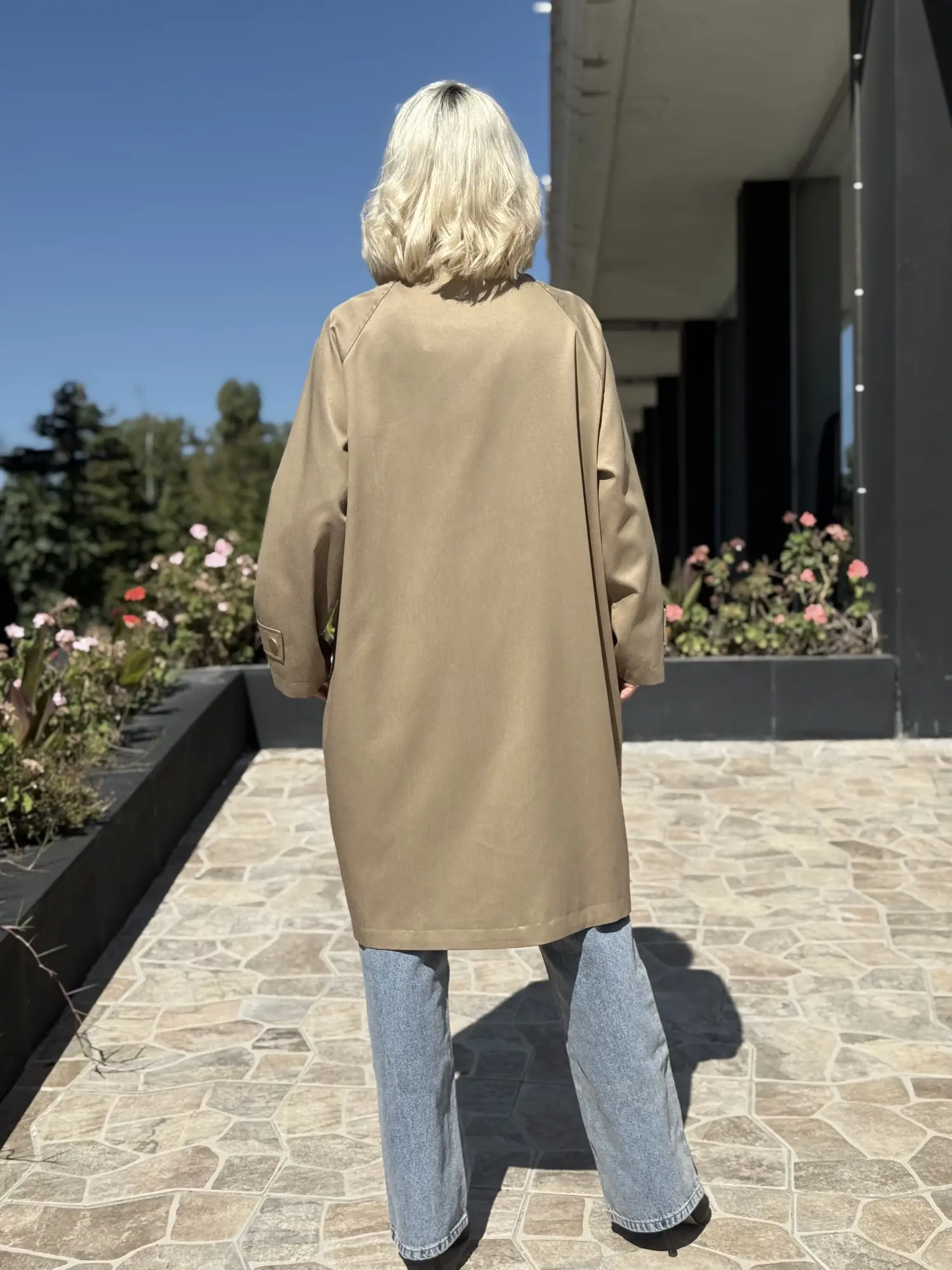Ghisa Yüksek Yaka Kanvas Kap G2715
