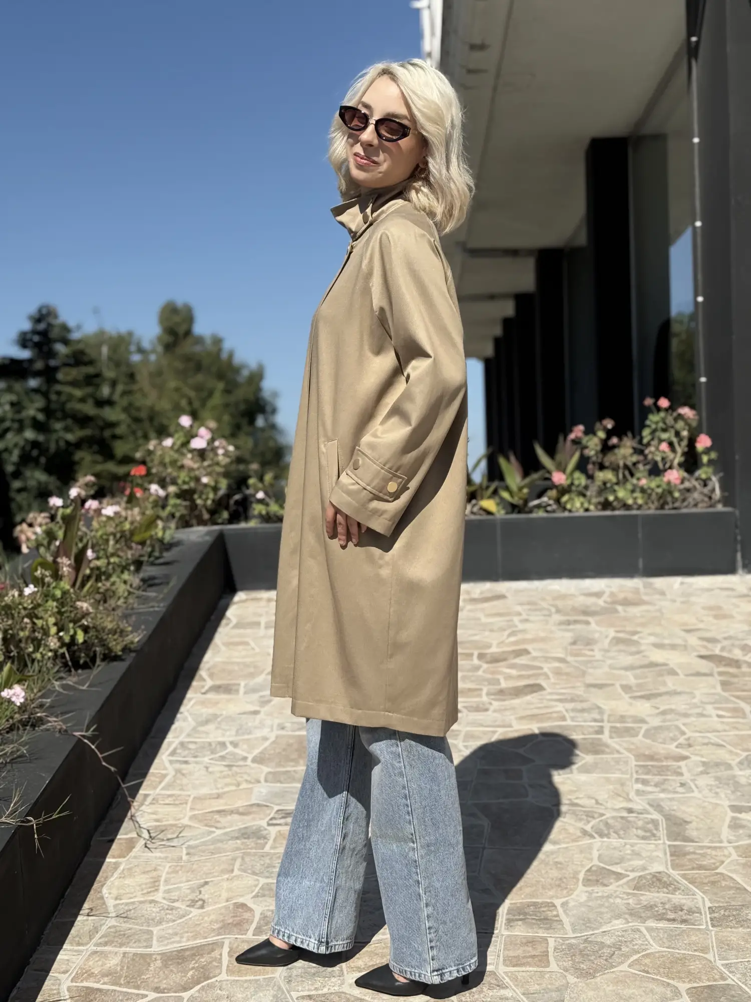 Ghisa Yüksek Yaka Kanvas Kap G2715